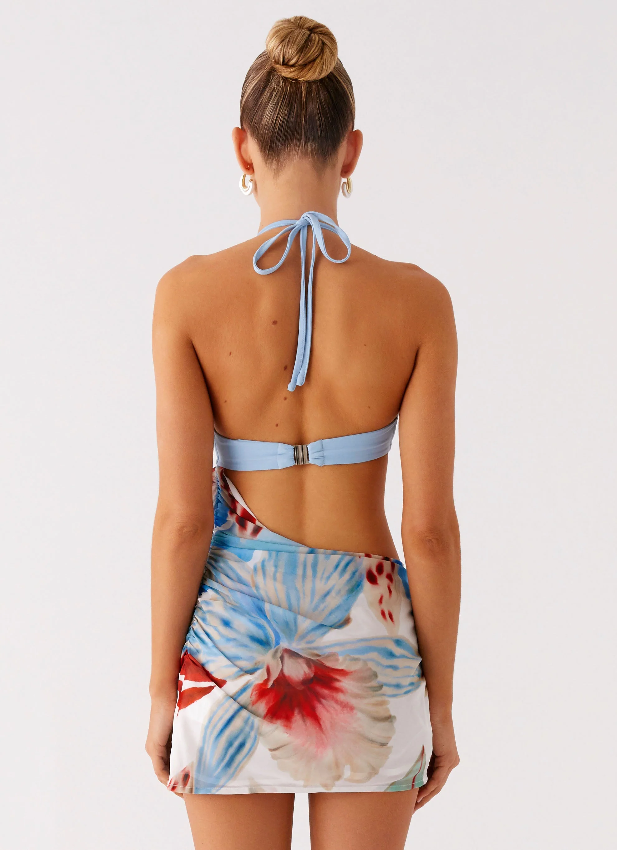 Acapulco Shell Mini Dress - Deep Sea Bloom - Image 7