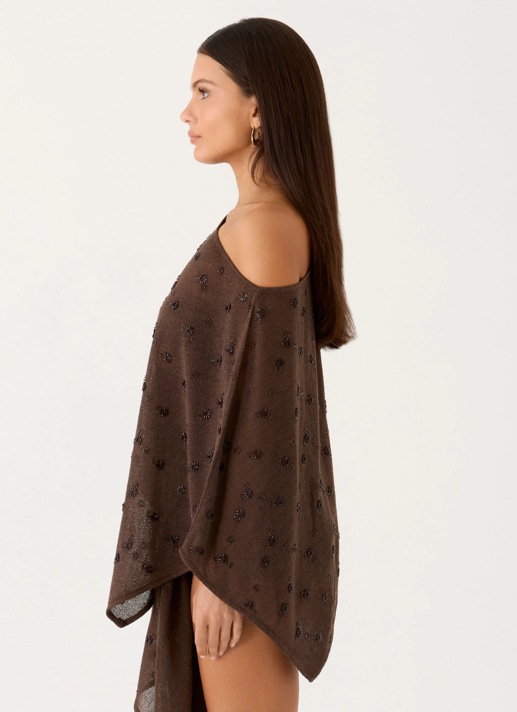 Aizza Cape - Chocolate - Image 4