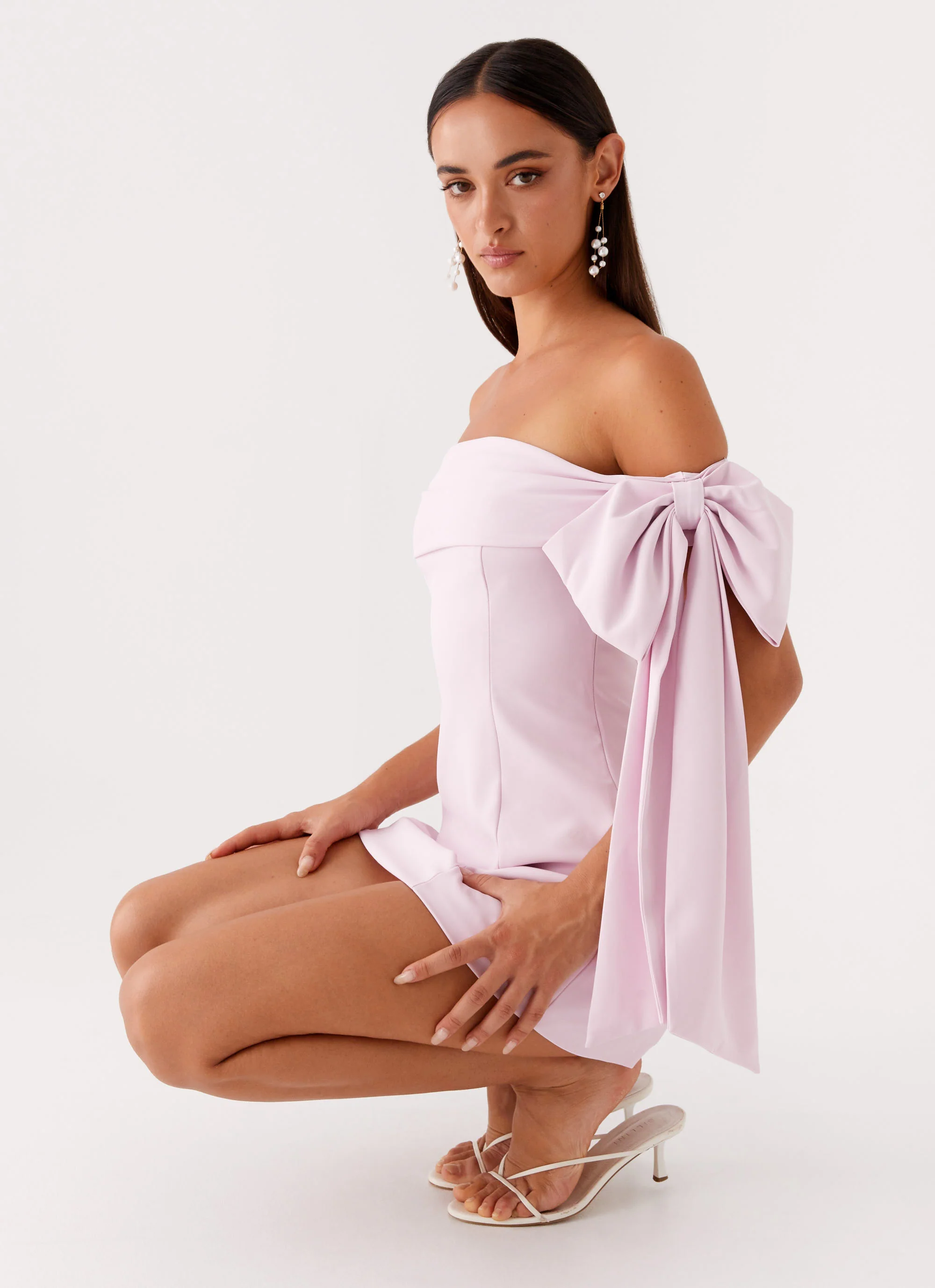 Akari Mini Dress - Pink - Image 6
