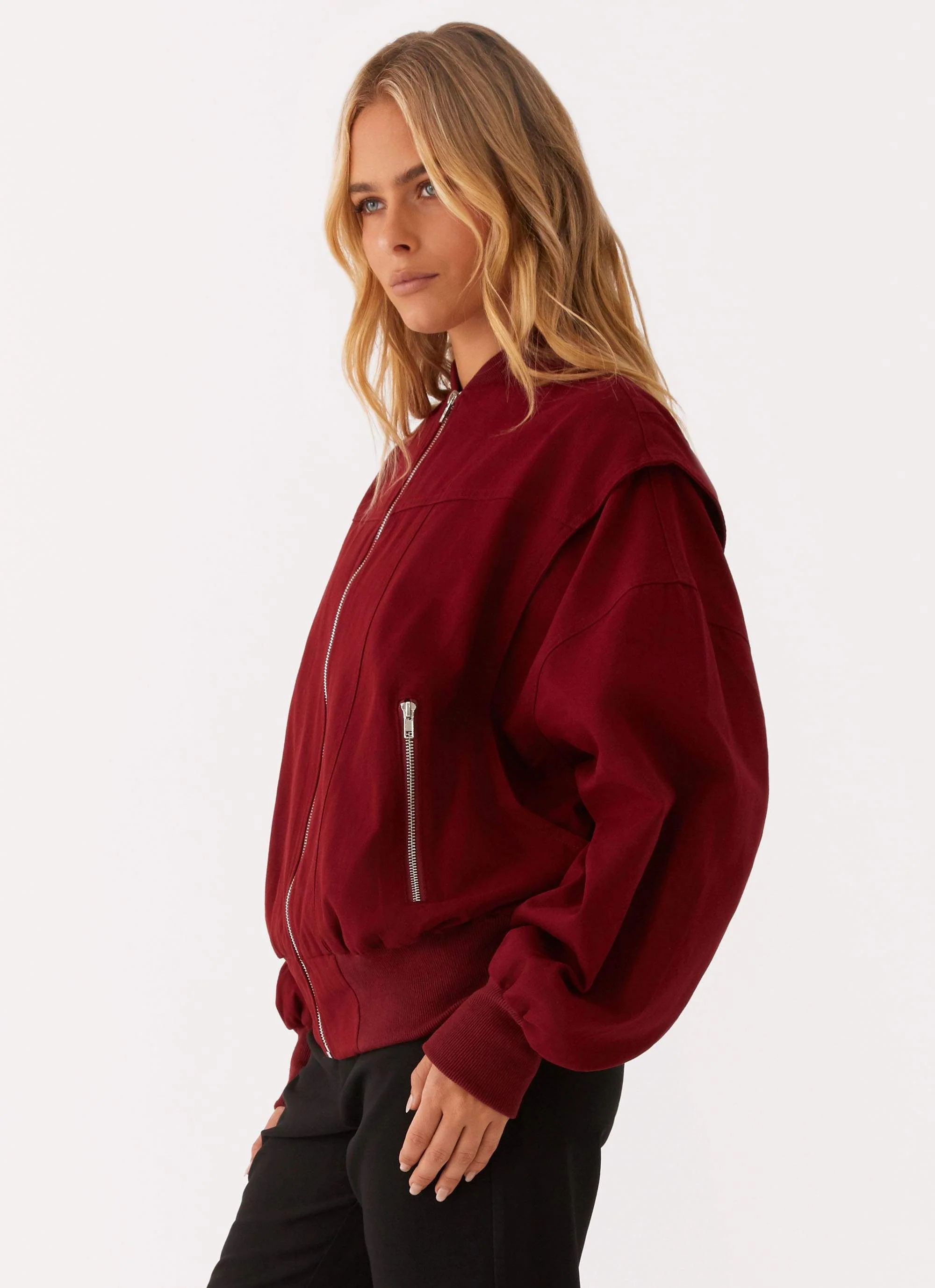 Alabama Bomber Jacket - Red - Image 3