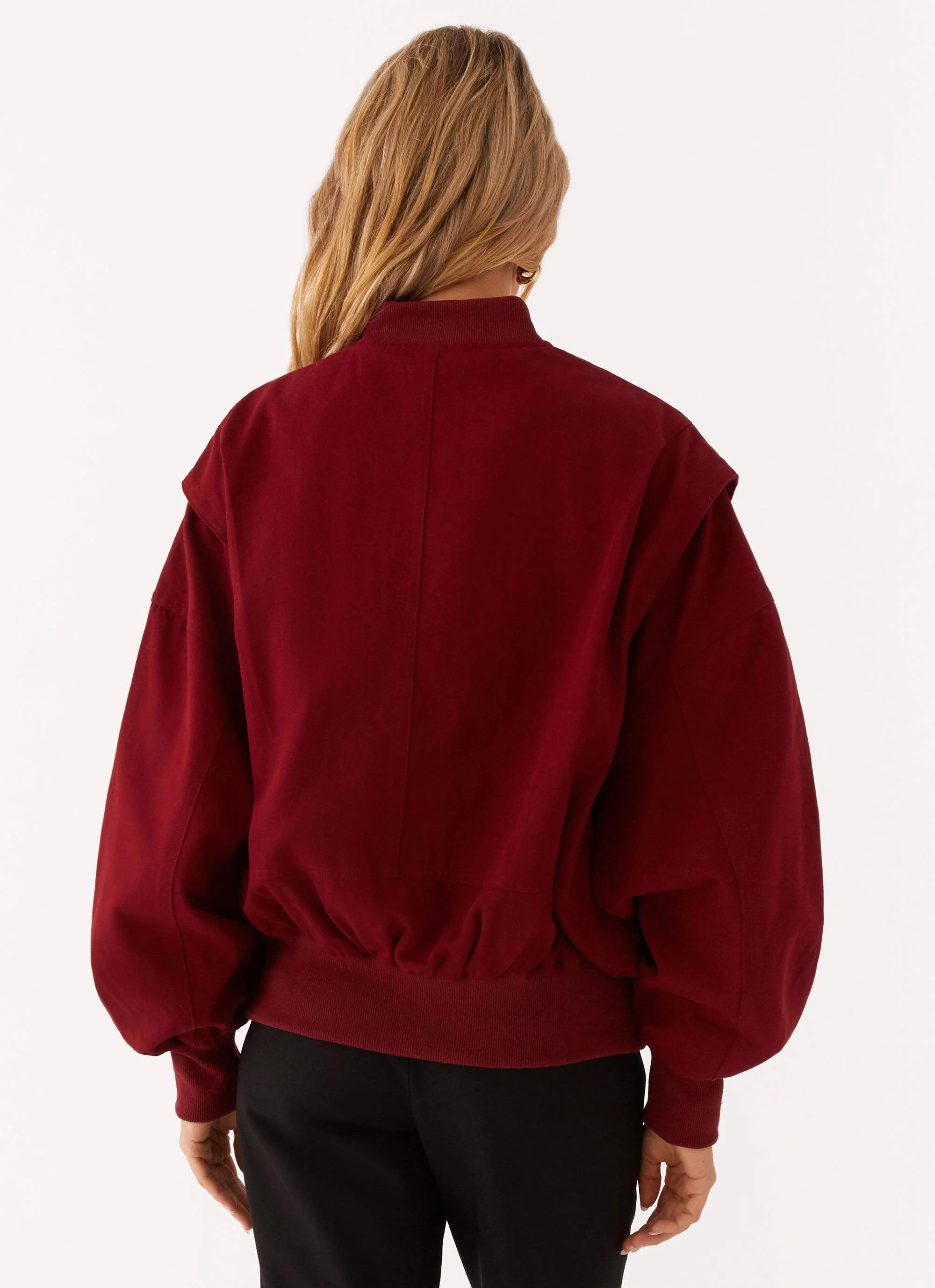 Alabama Bomber Jacket - Red - Image 4