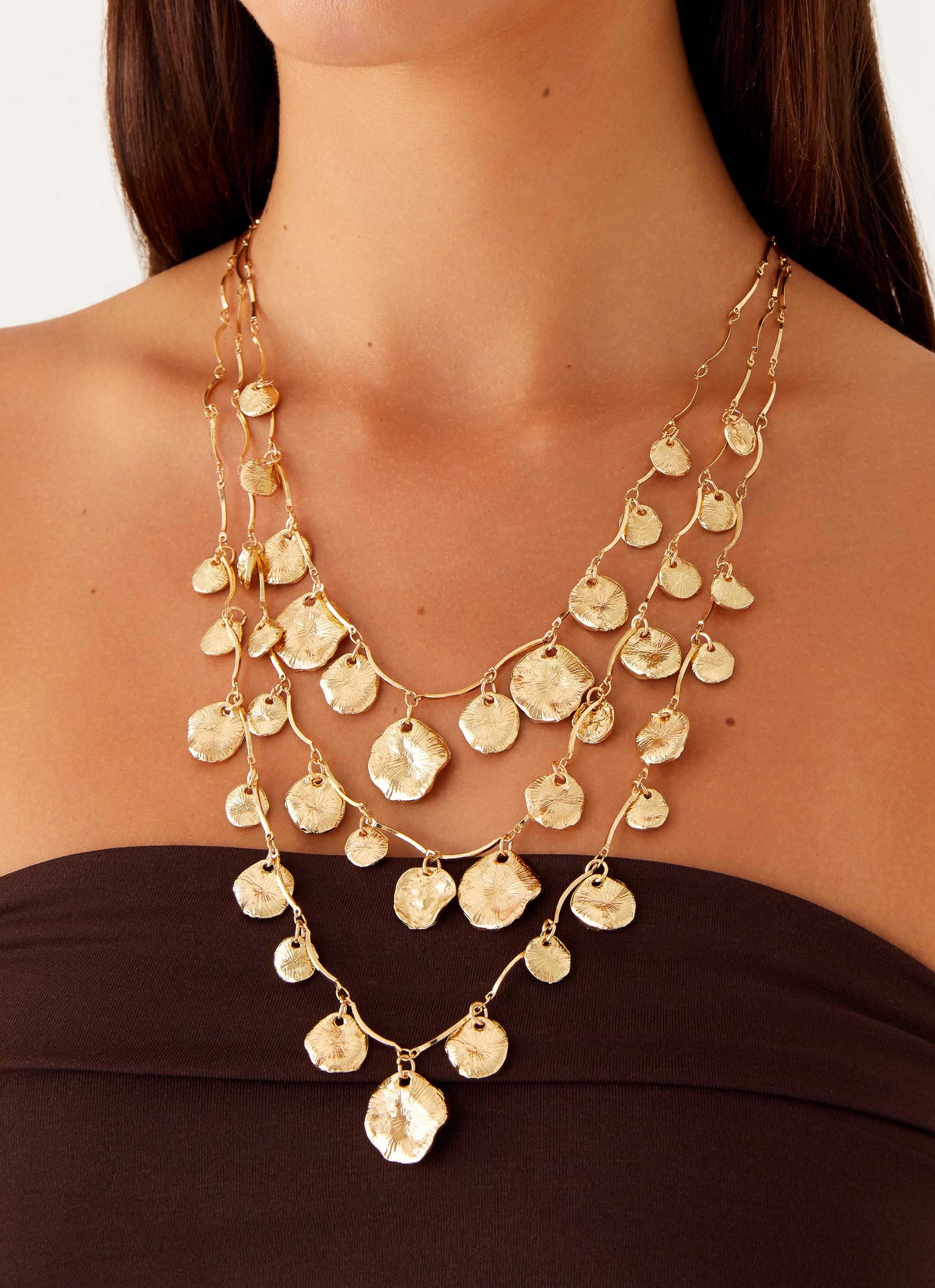 Alani Necklace - Gold - Image 3