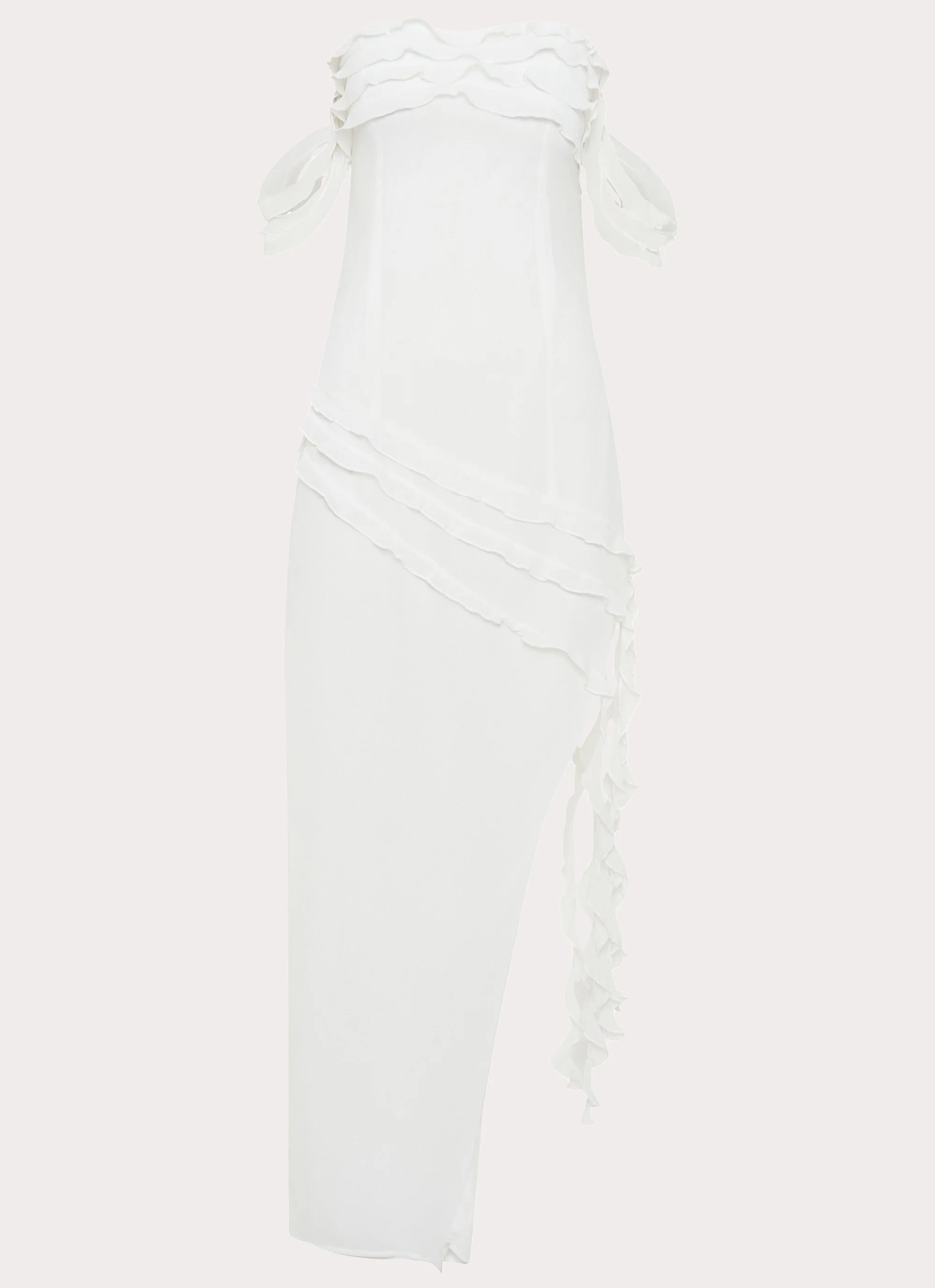 Alaska Maxi Dress - White - Image 6