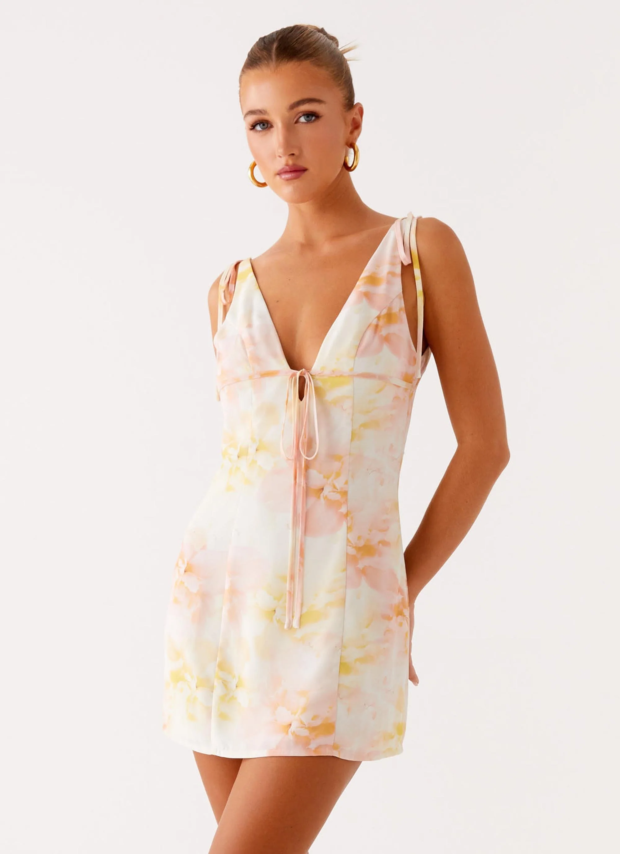 Alden Mini Dress - Floral Print - Image 6