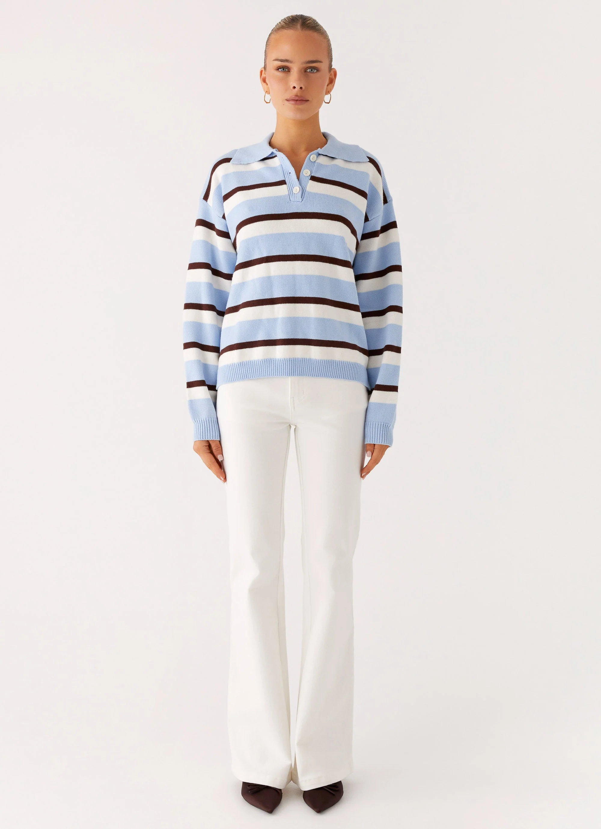 Aldo Bootleg Jeans - White - Image 3