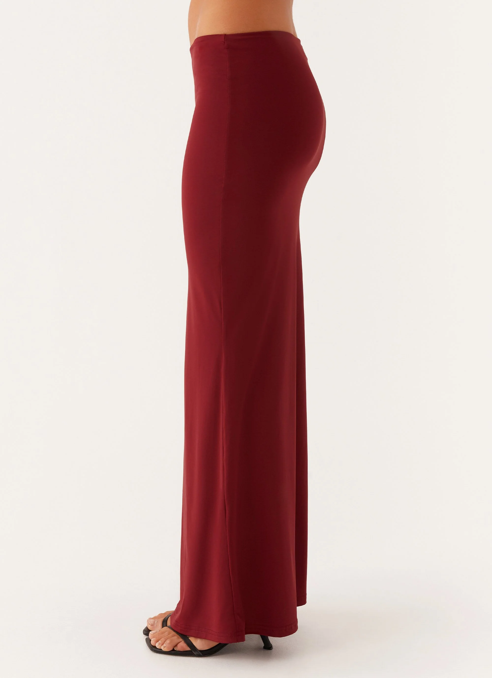 Alix Maxi Skirt - Mulberry - Image 3