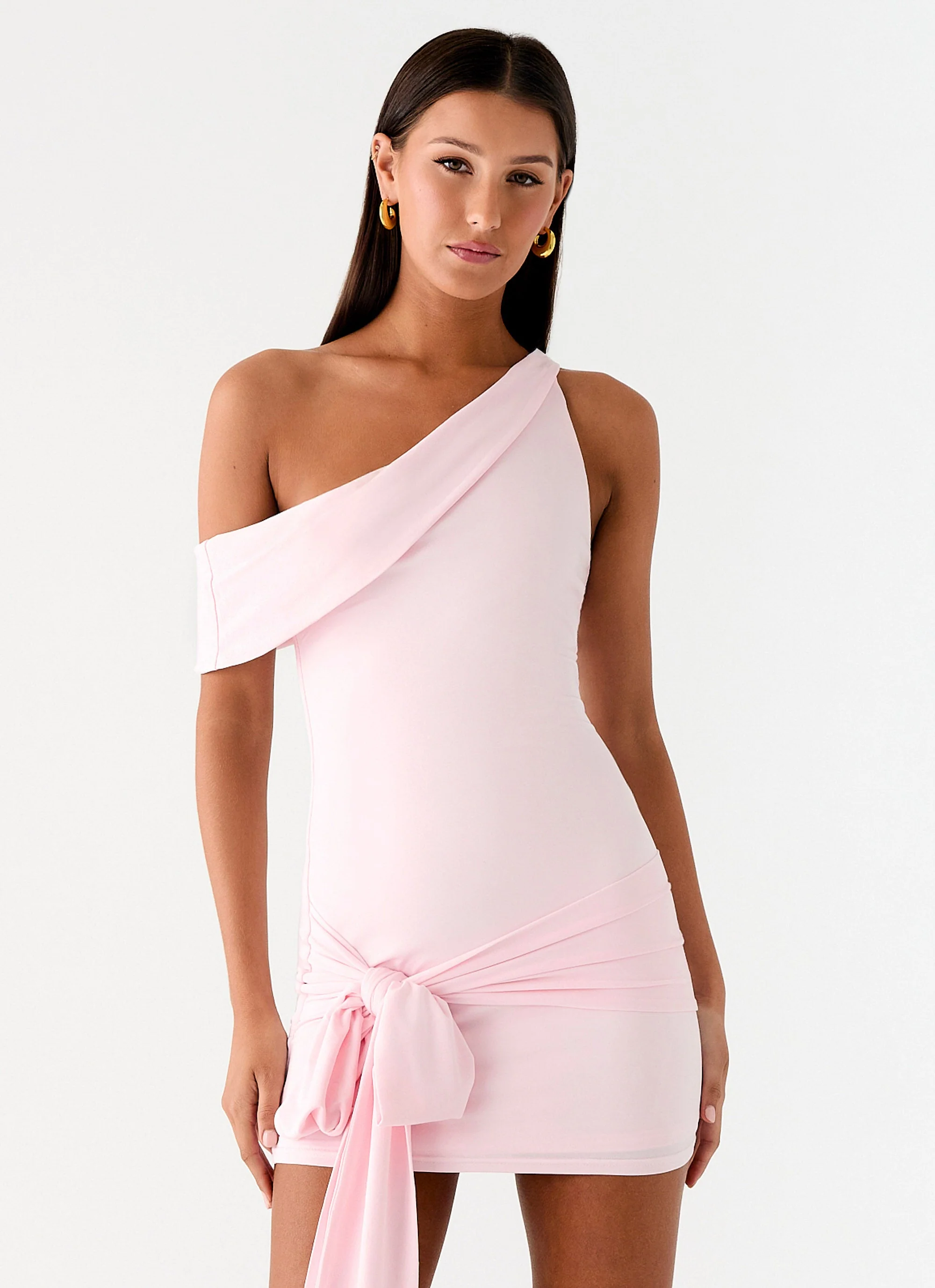 All Day Mini Dress - Baby Pink - Image 4
