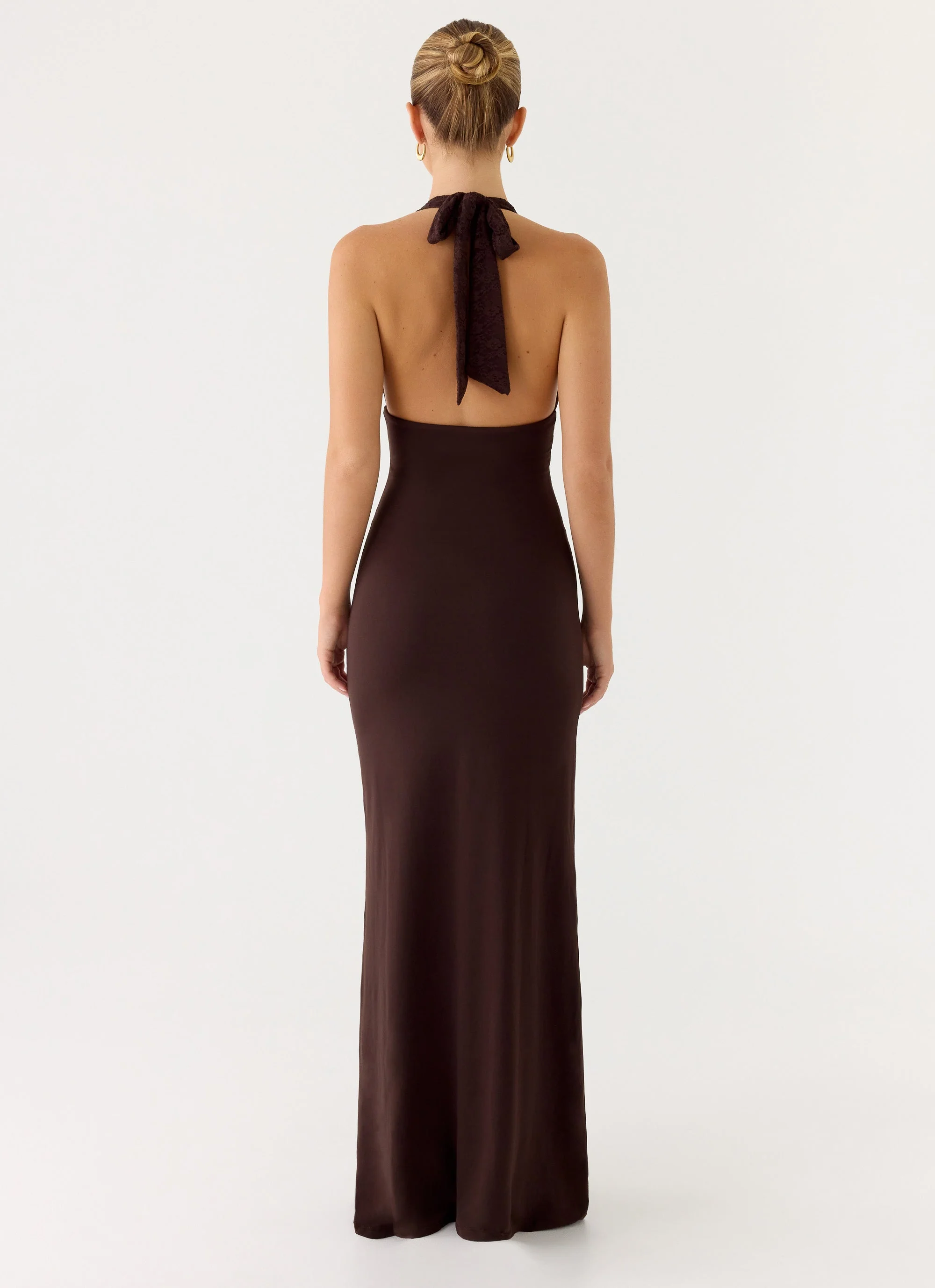 All I Need Maxi Dress - Chocolate - Image 3