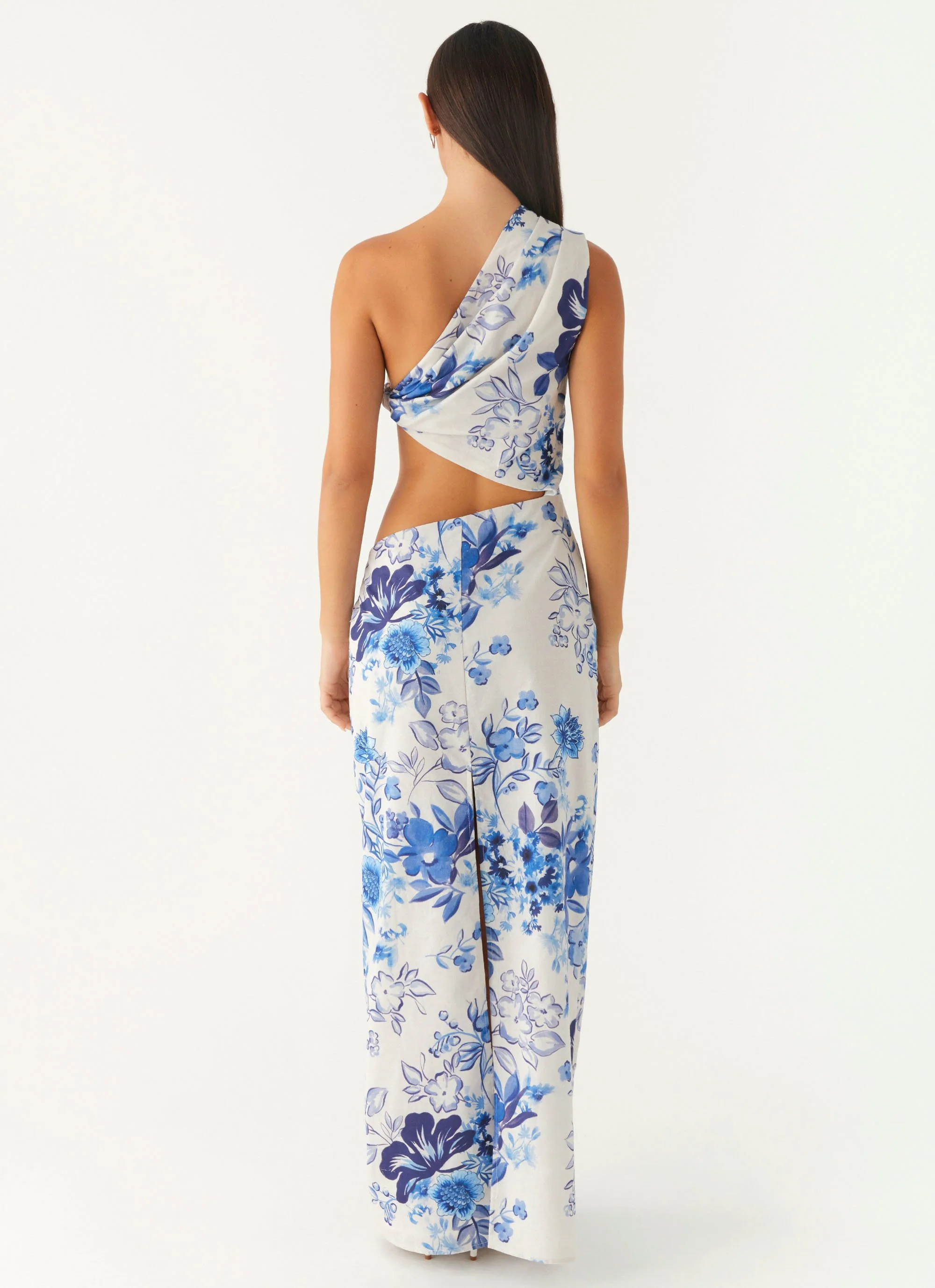 All Summer Long Maxi Dress - Serene Sky Floral - Image 2