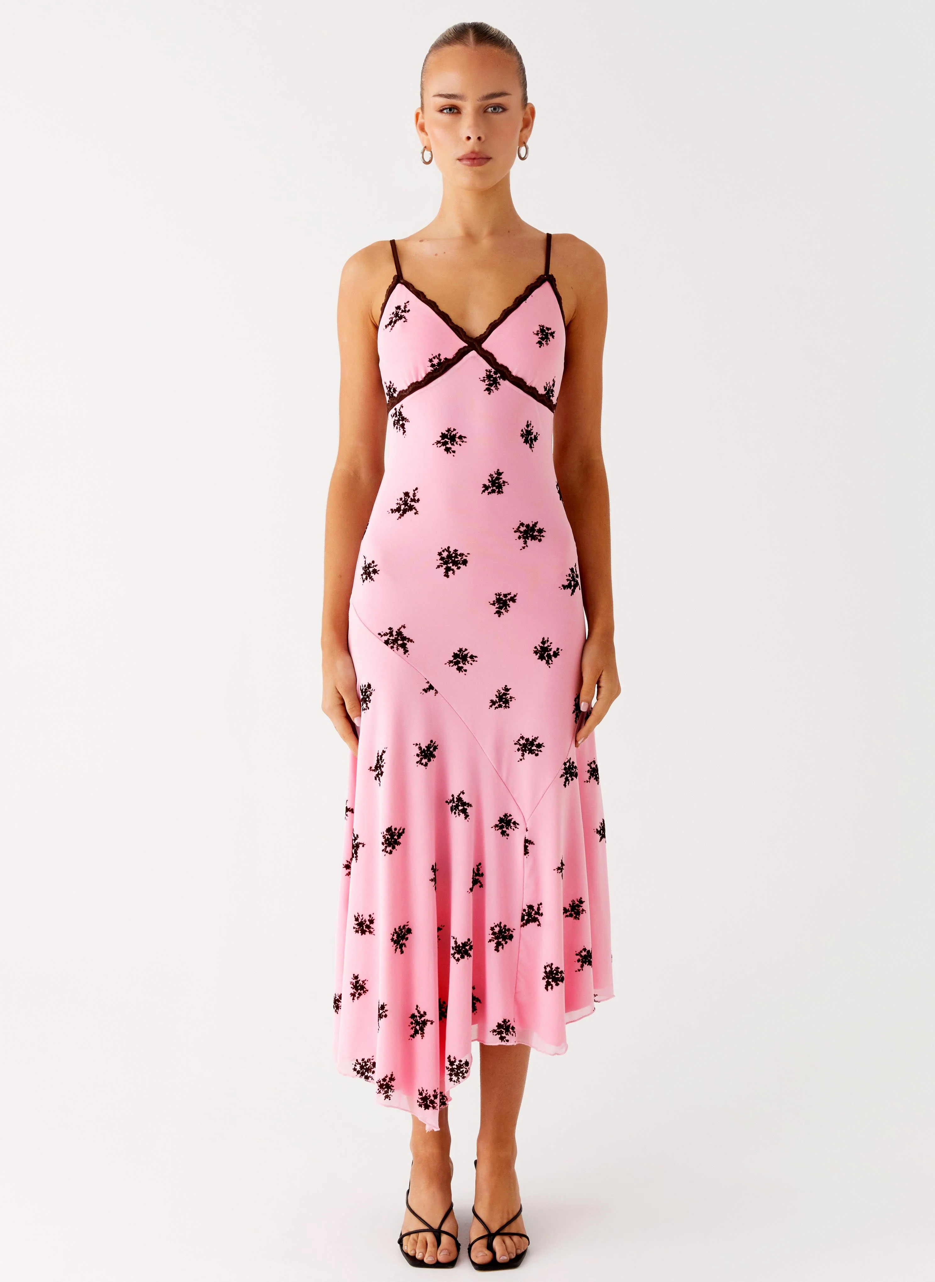 Amelia Midi Dress - Pink - Image 2
