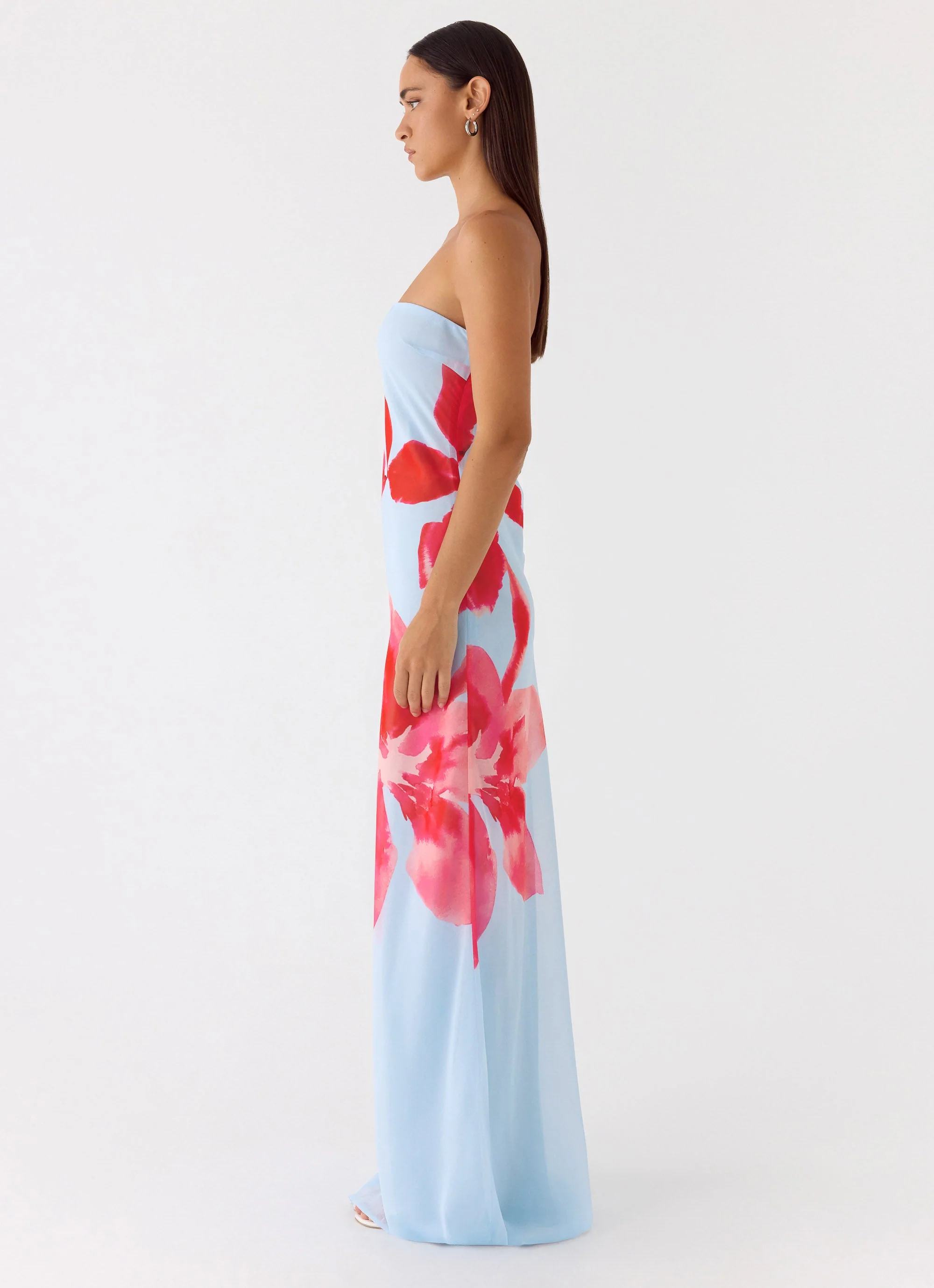 Amelle Maxi Dress - Blue Petal - Image 4