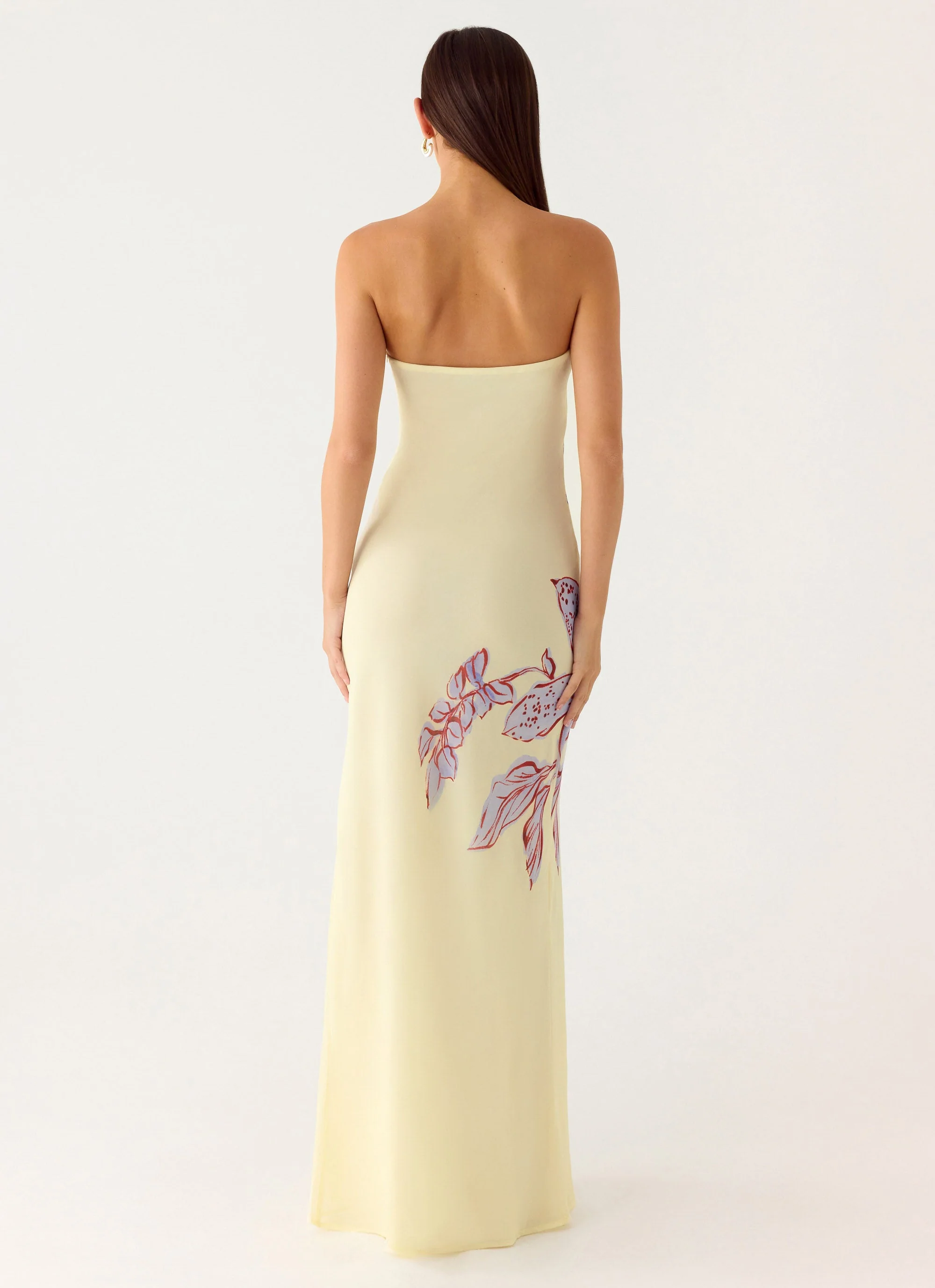 Amelle Maxi Dress - Purple Floral - Image 5