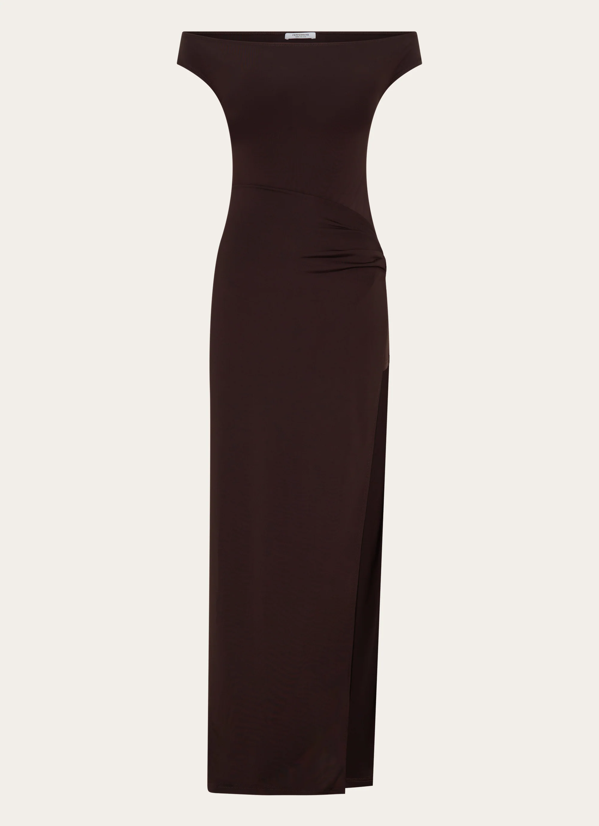 Amerie Maxi Dress - Chocolate - Image 2