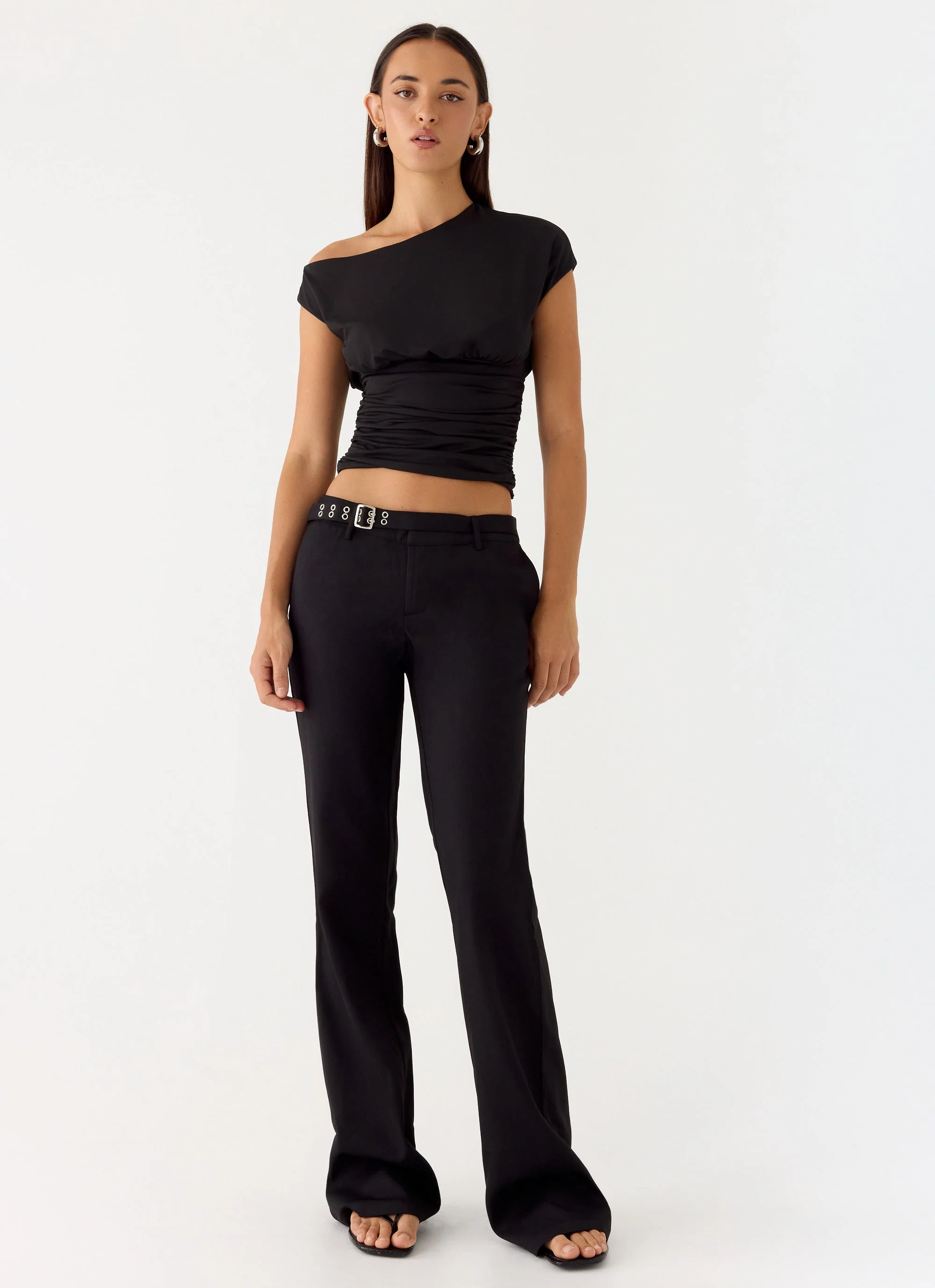Anaiis Low Rise Pant - Black - Image 5