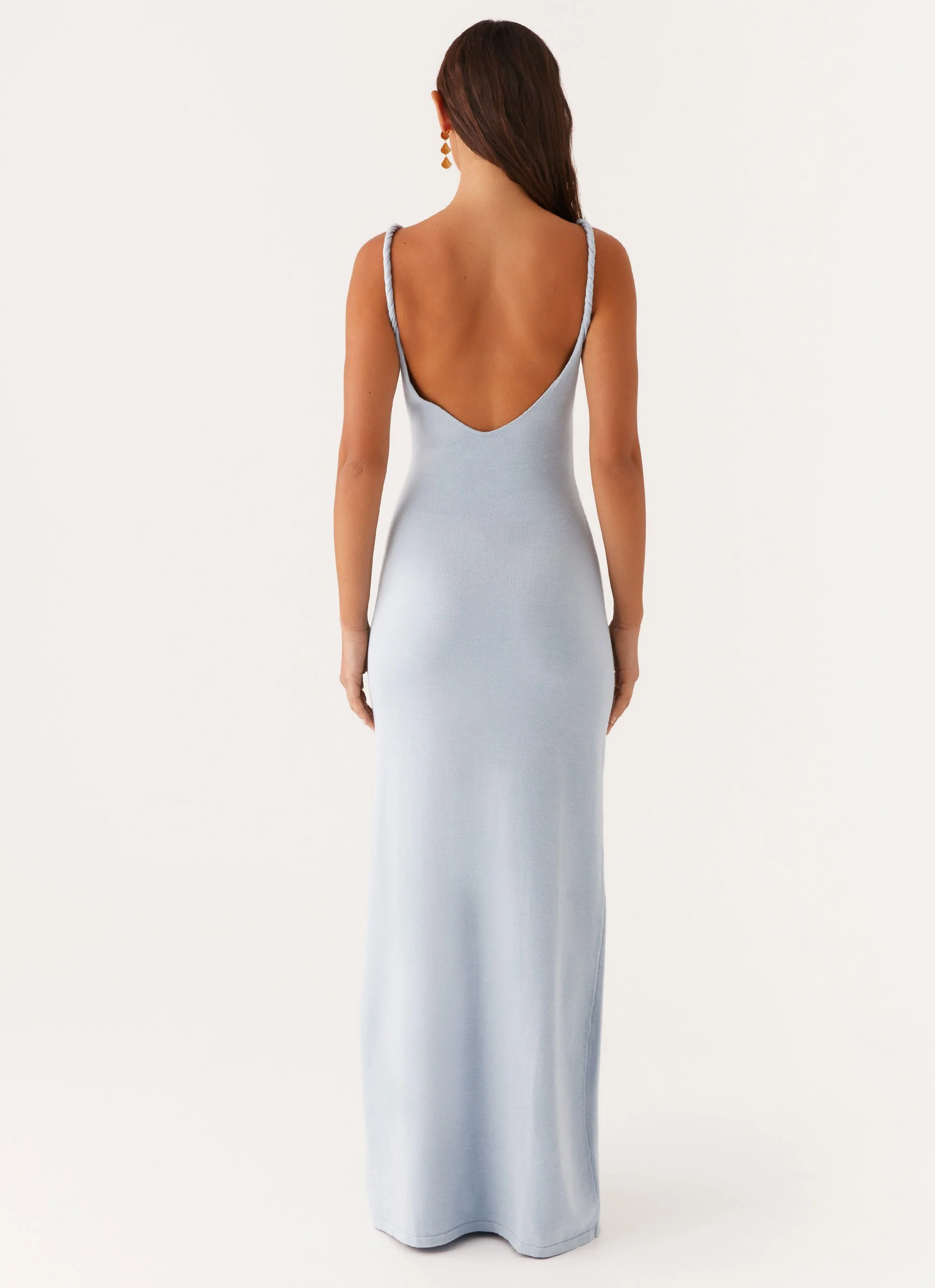 Anastasia Maxi Dress - Blue - Image 5