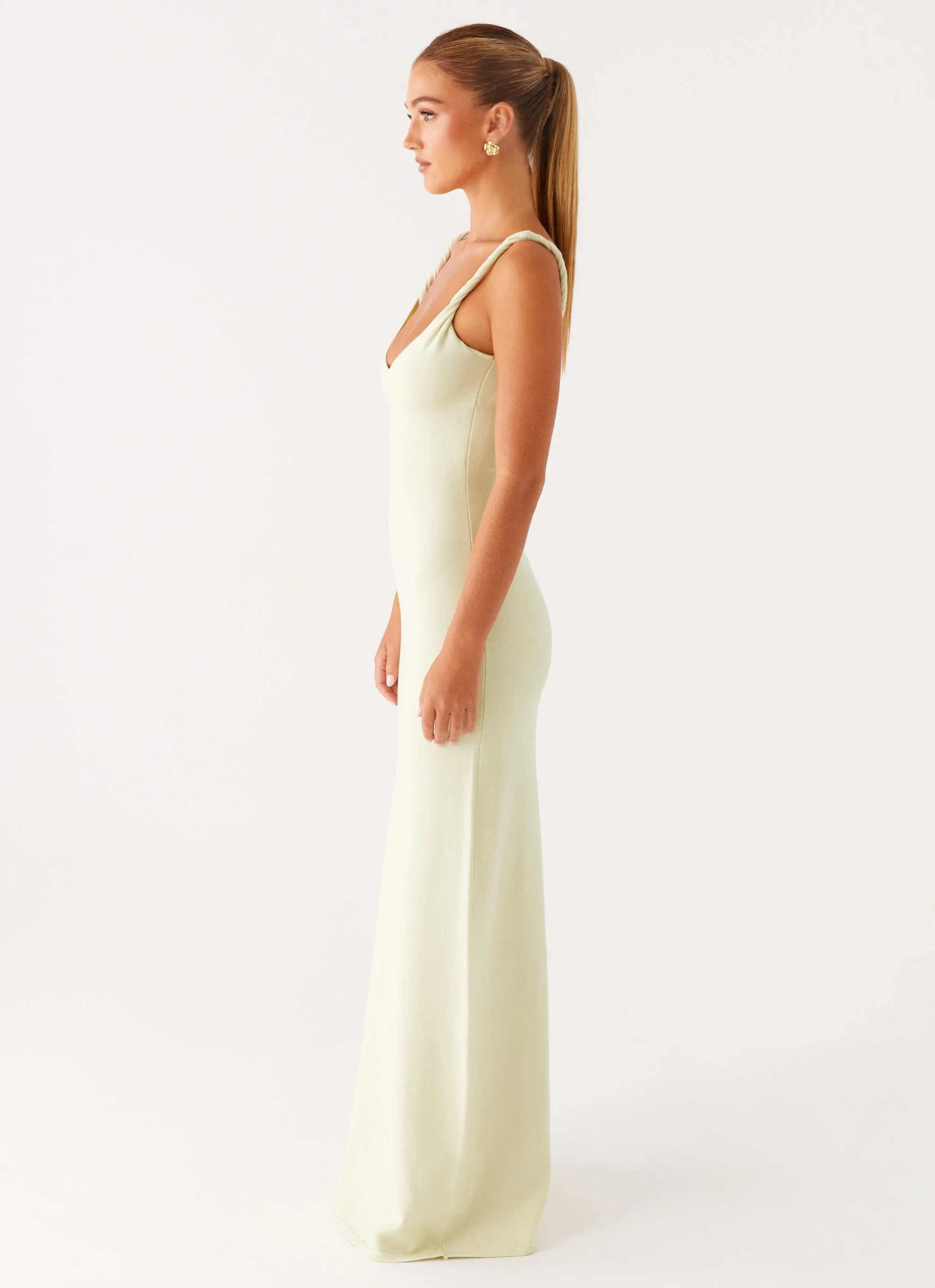 Anastasia Maxi Dress - Sage - Image 3