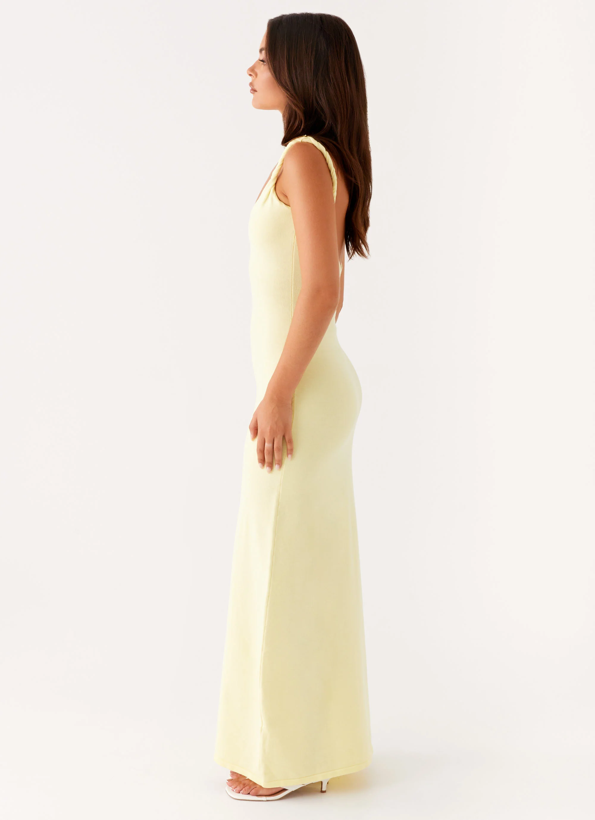 Anastasia Maxi Dress - Yellow - Image 2