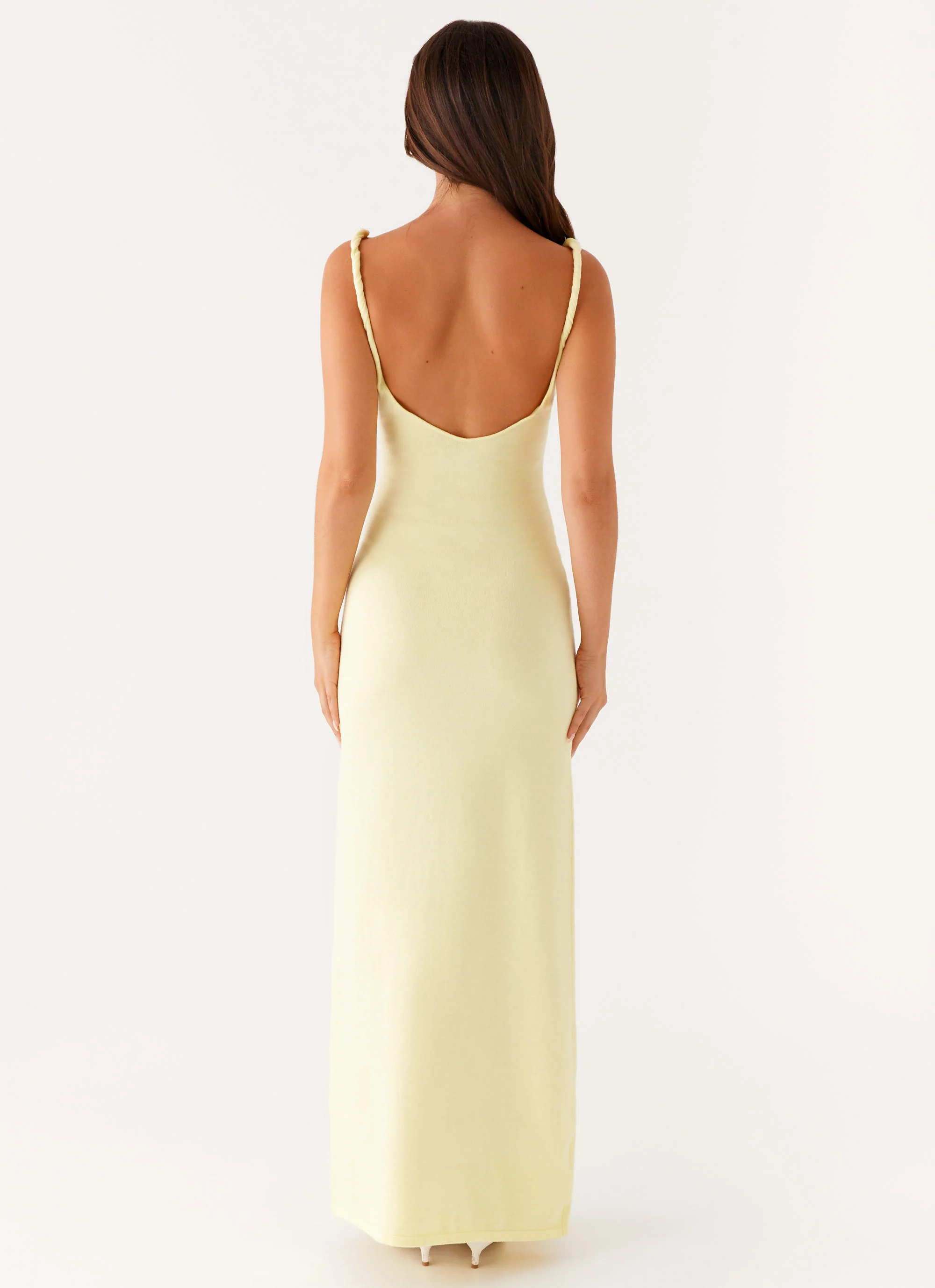 Anastasia Maxi Dress - Yellow - Image 3