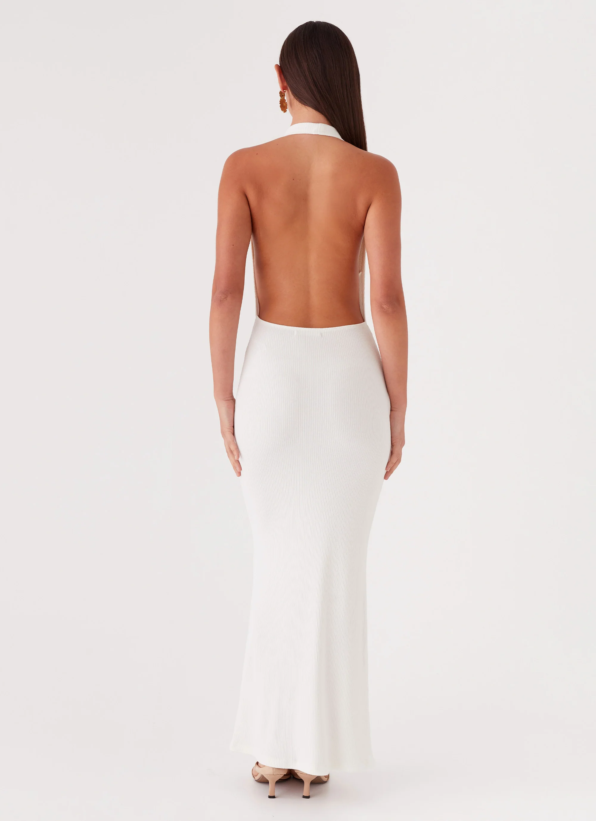 Anella Maxi Dress - White - Image 7