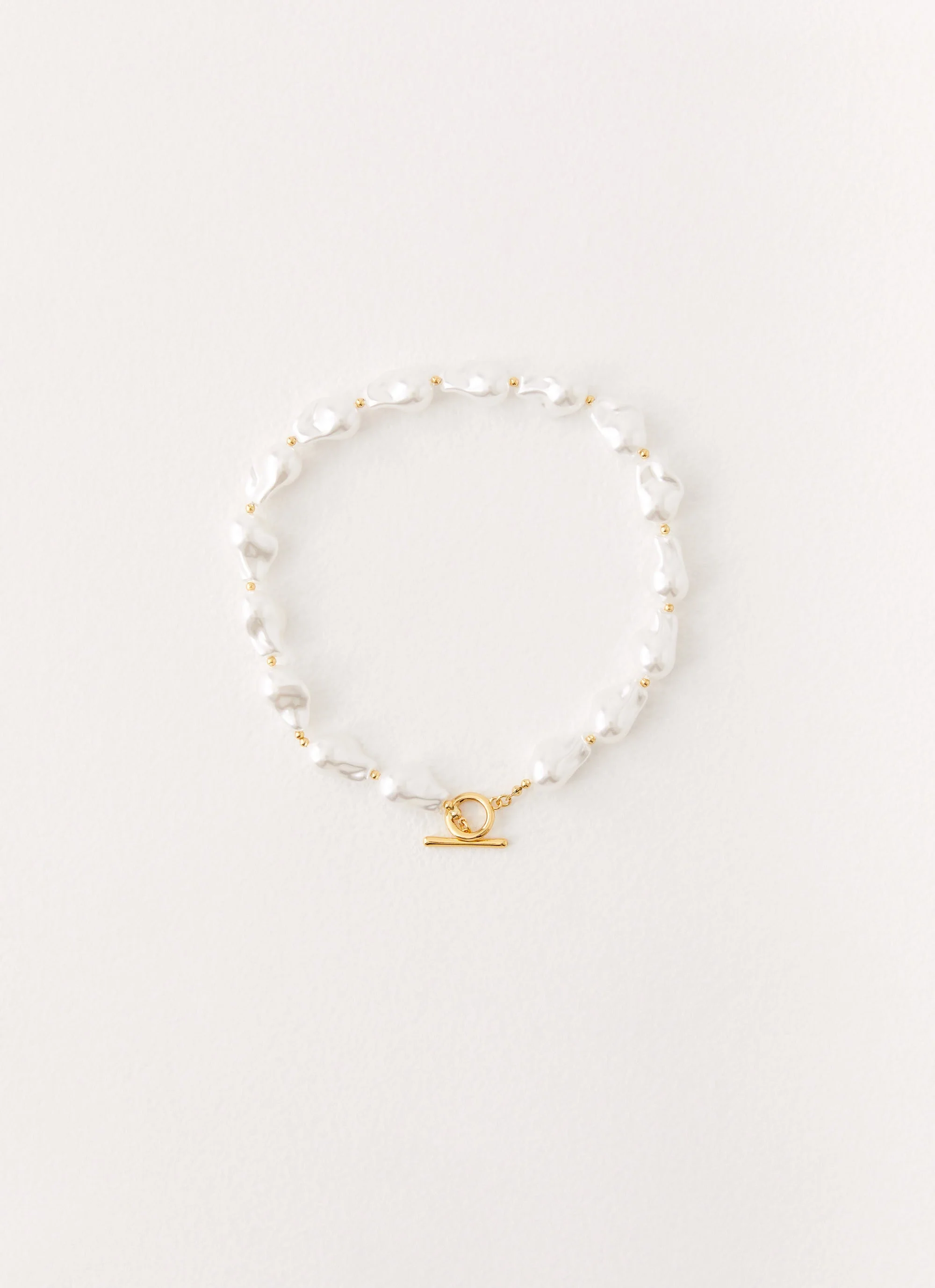 Angelie Necklace - Pearl - Image 2
