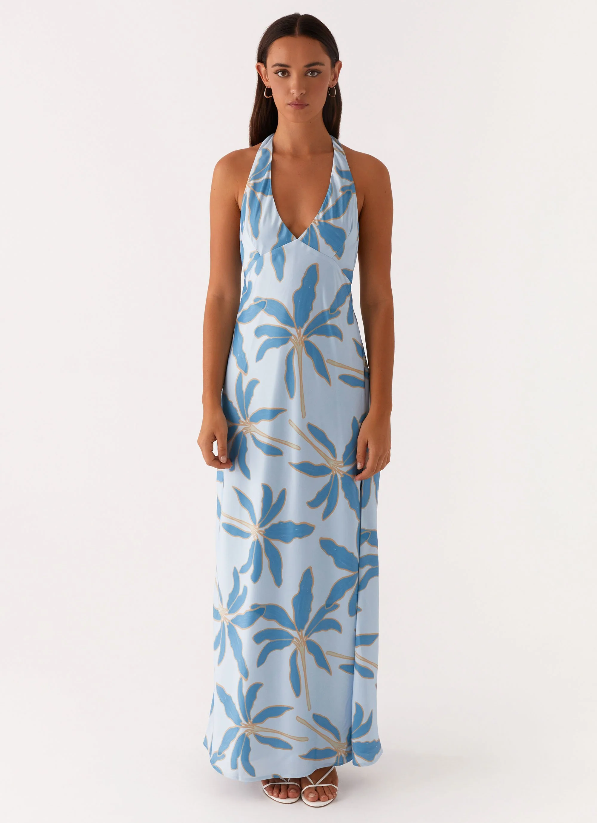 Angie Maxi Dress - Opulent Blue - Image 2