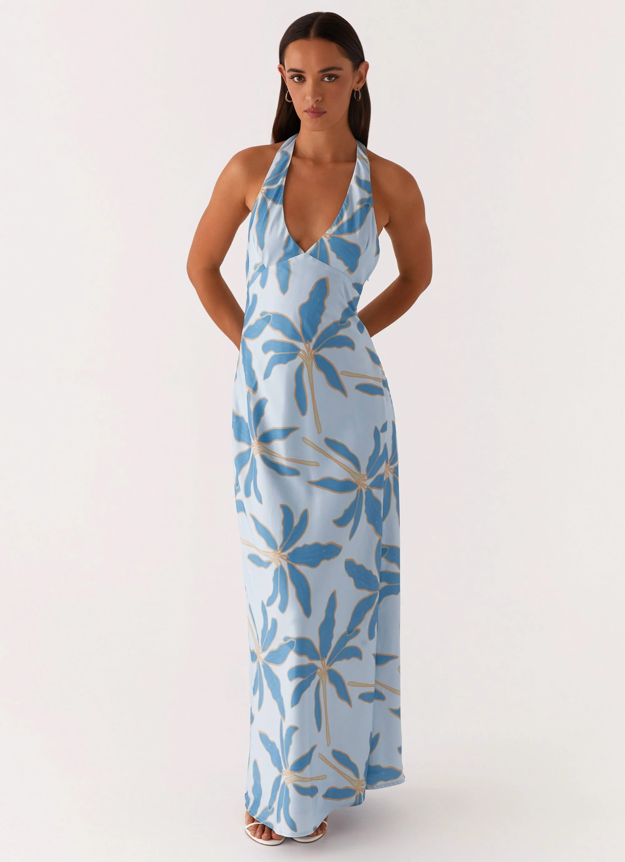 Angie Maxi Dress - Opulent Blue - Image 5