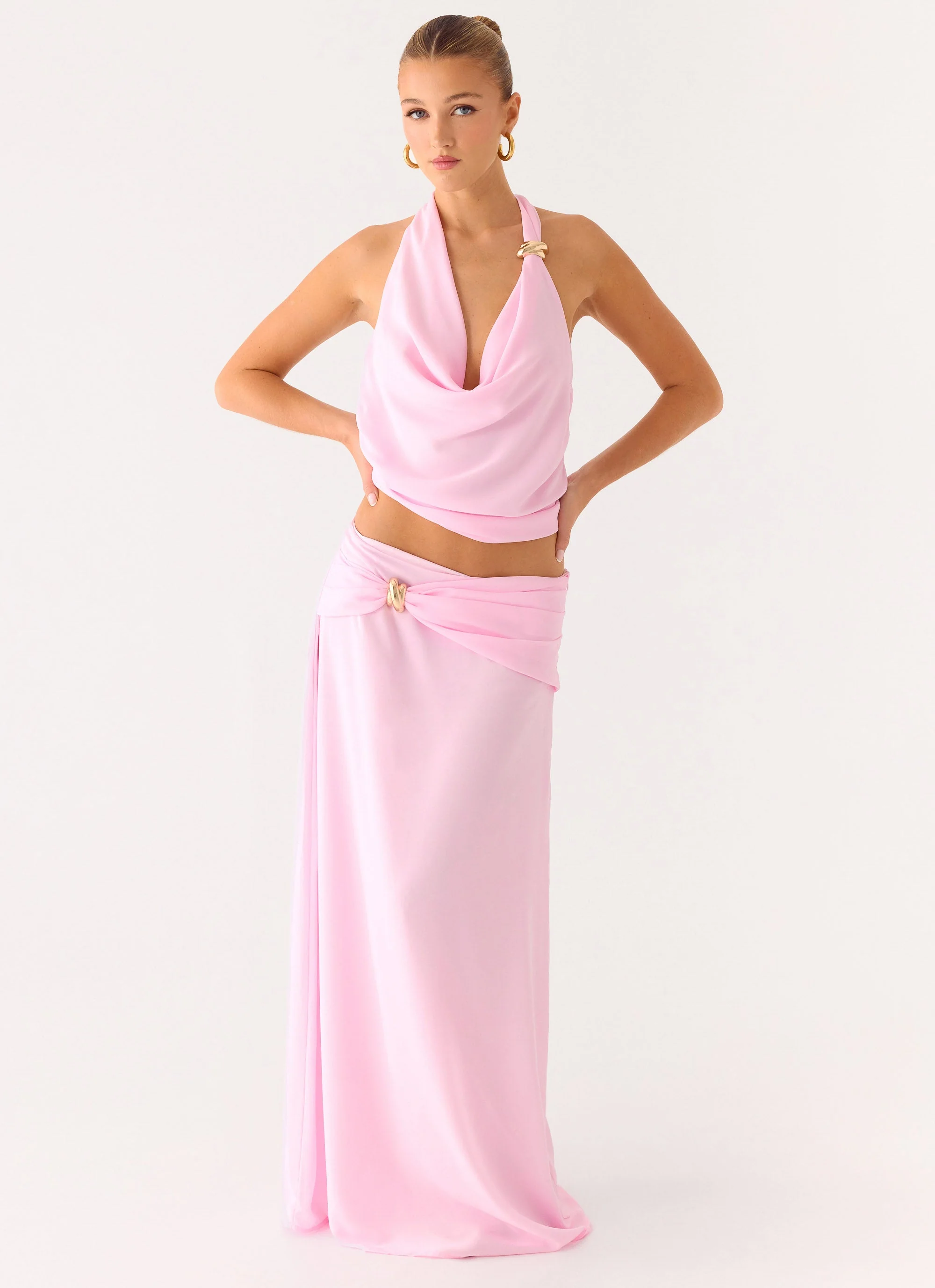 Anuhea Maxi Skirt - Pink - Image 6