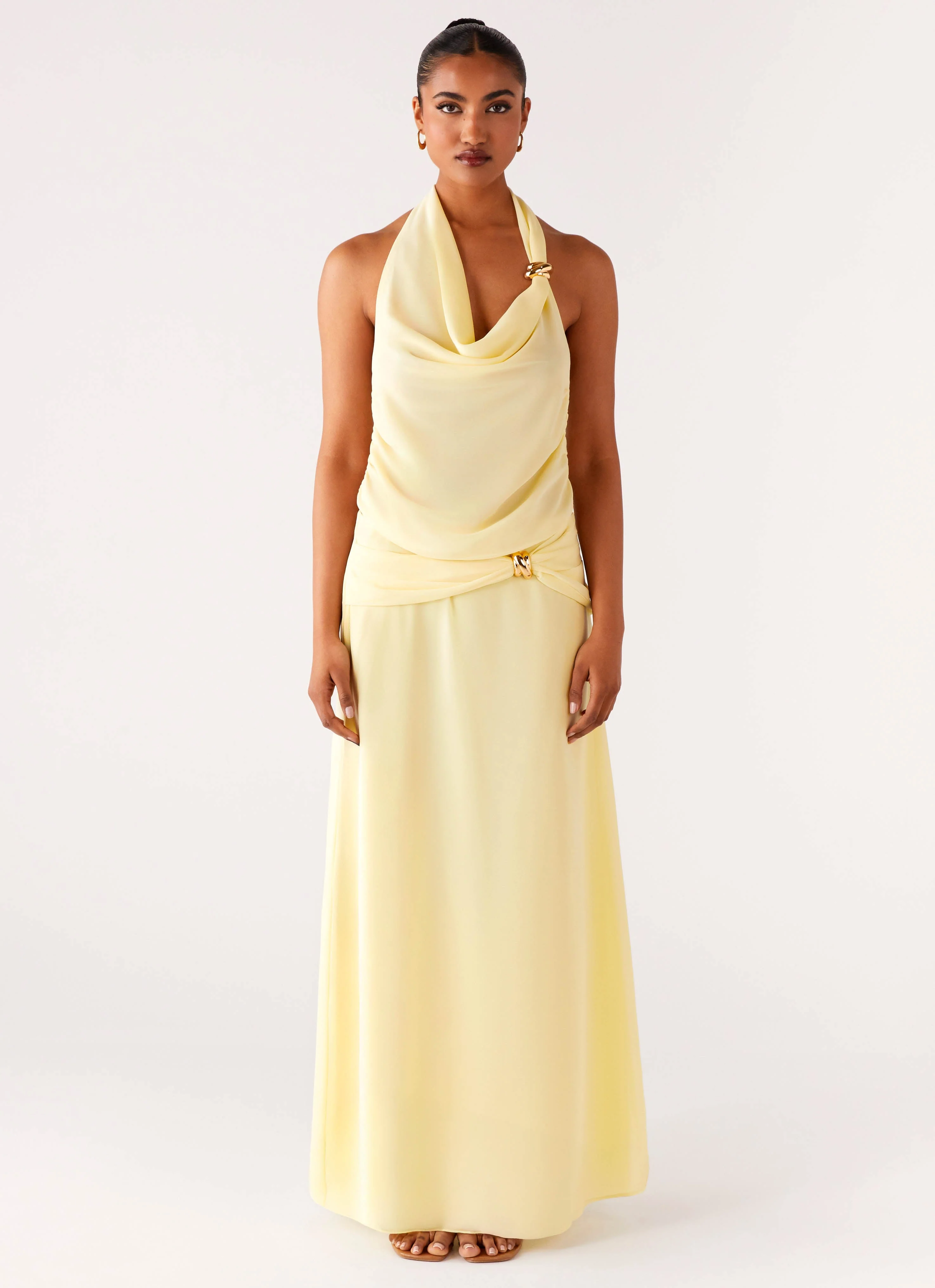 Anuhea Maxi Skirt - Yellow - Image 3