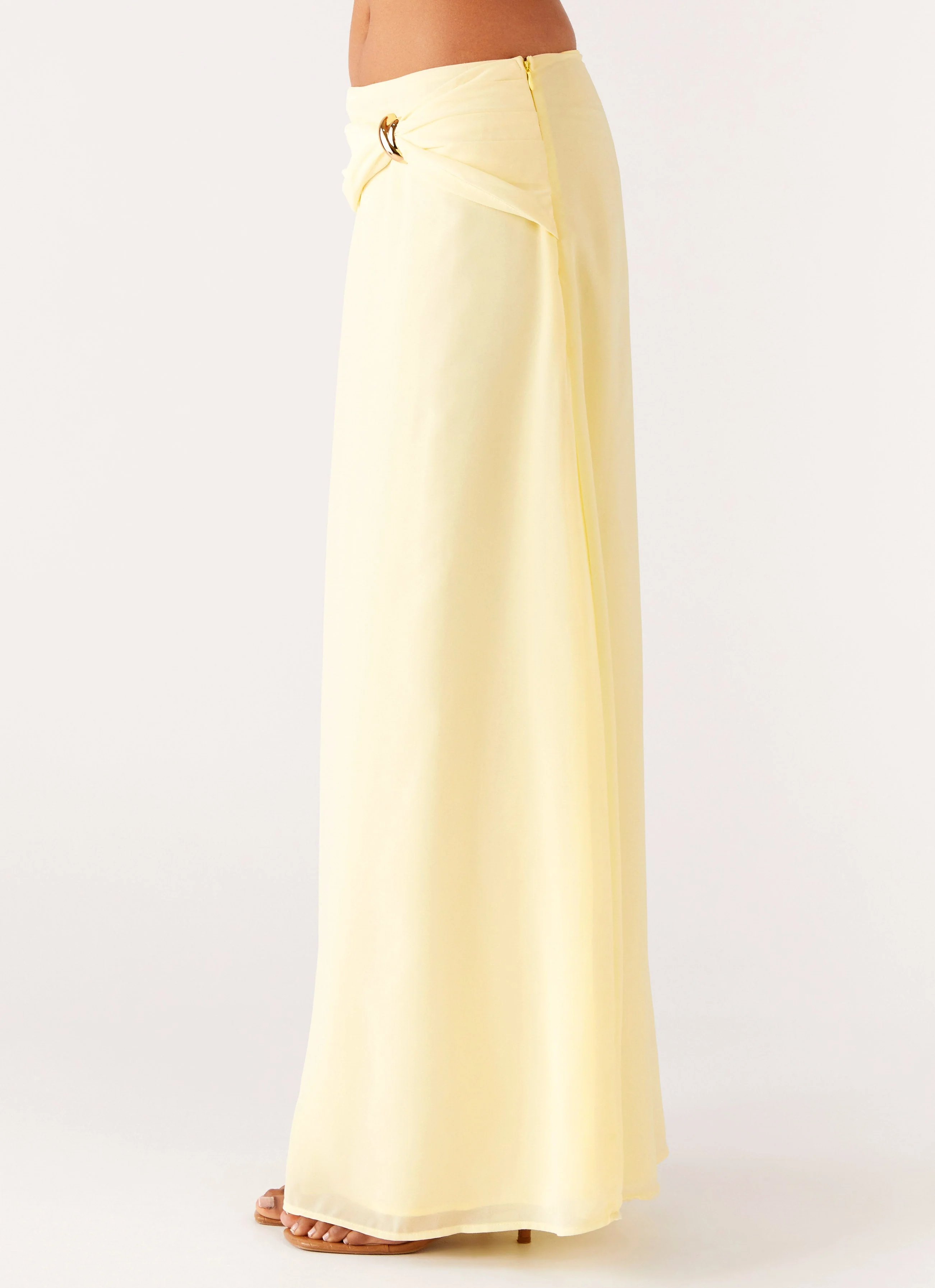 Anuhea Maxi Skirt - Yellow - Image 4