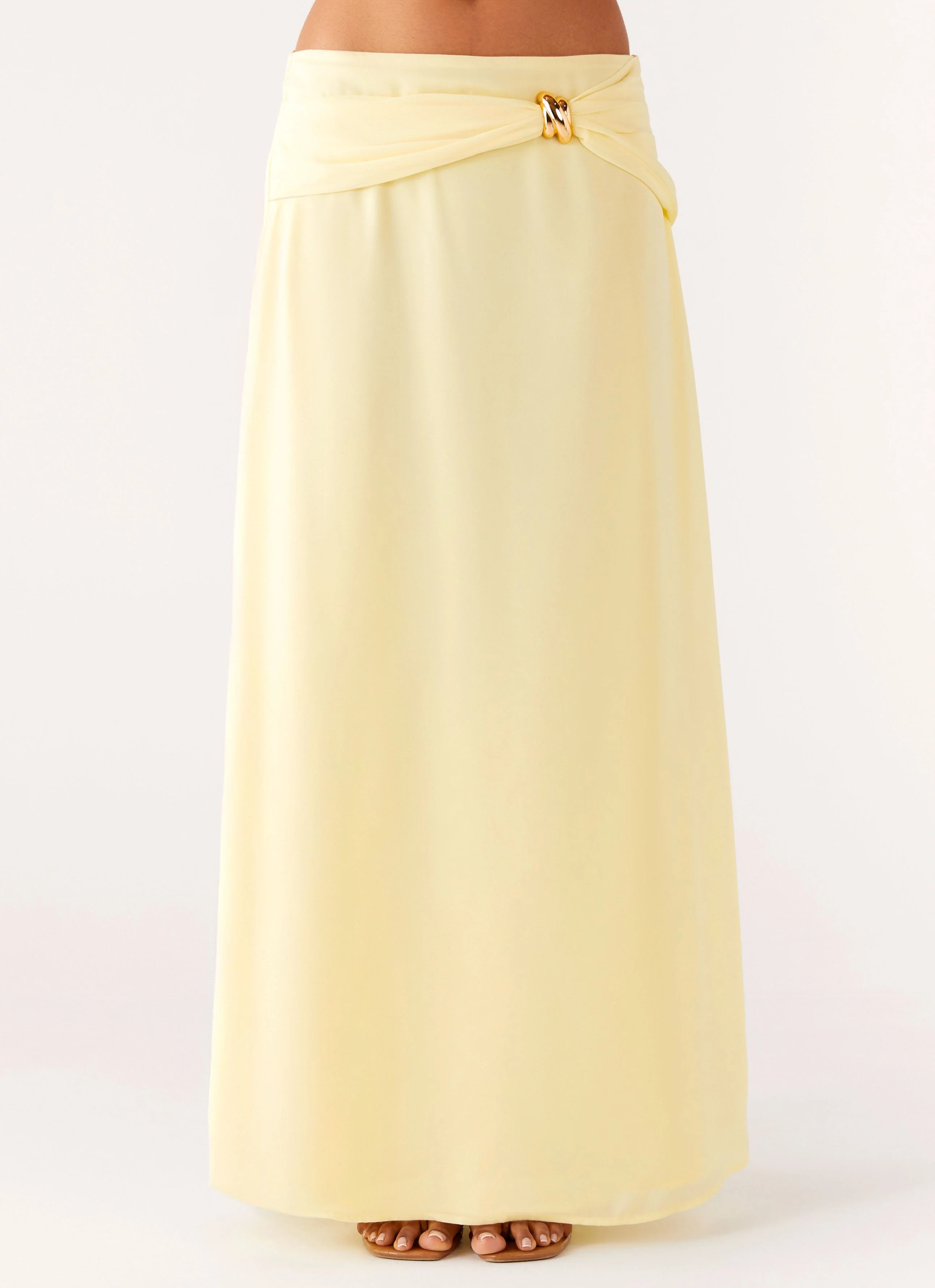 Anuhea Maxi Skirt - Yellow - Image 6