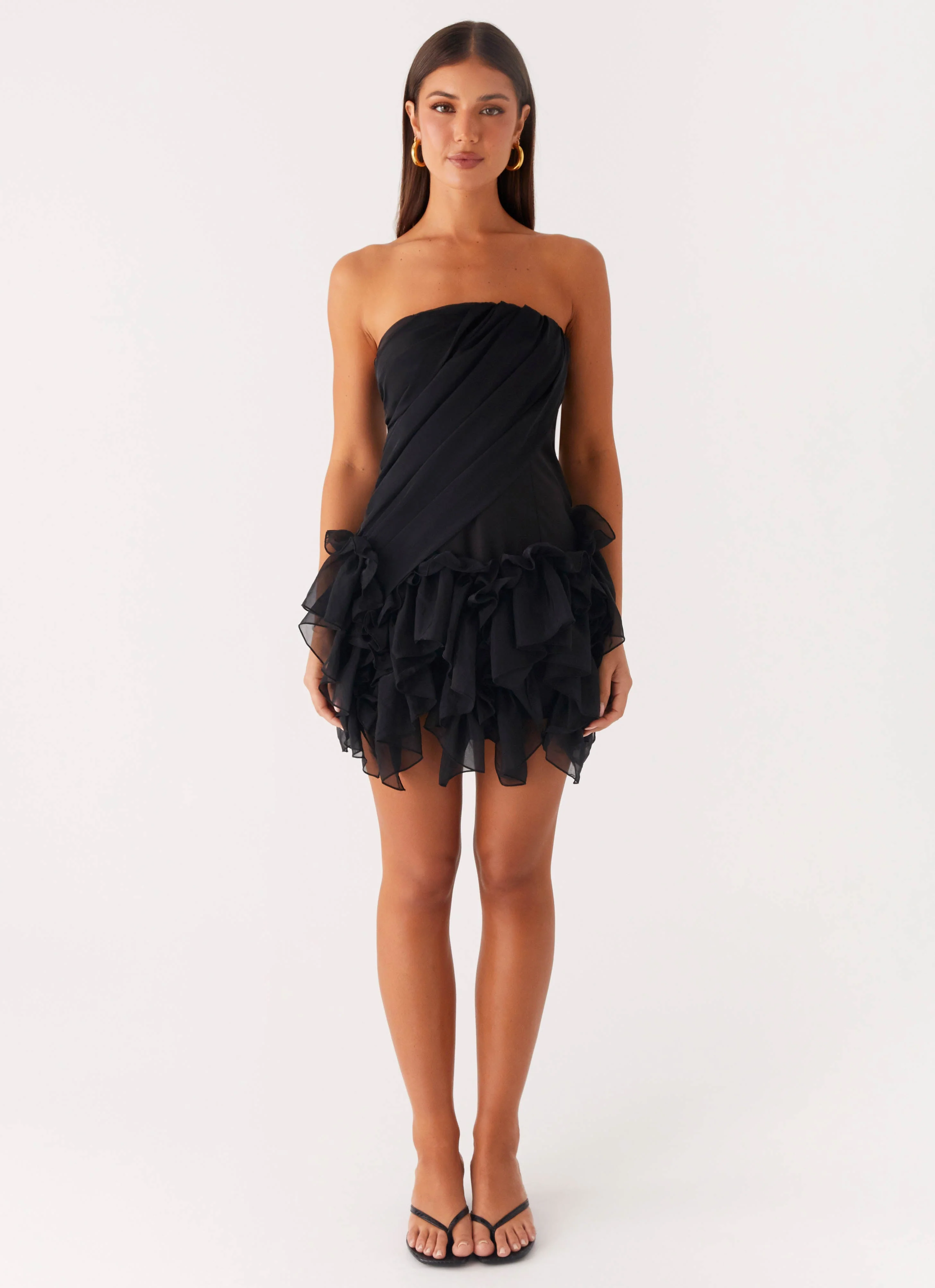 Arabian Nights Mini Dress - Black - Image 2