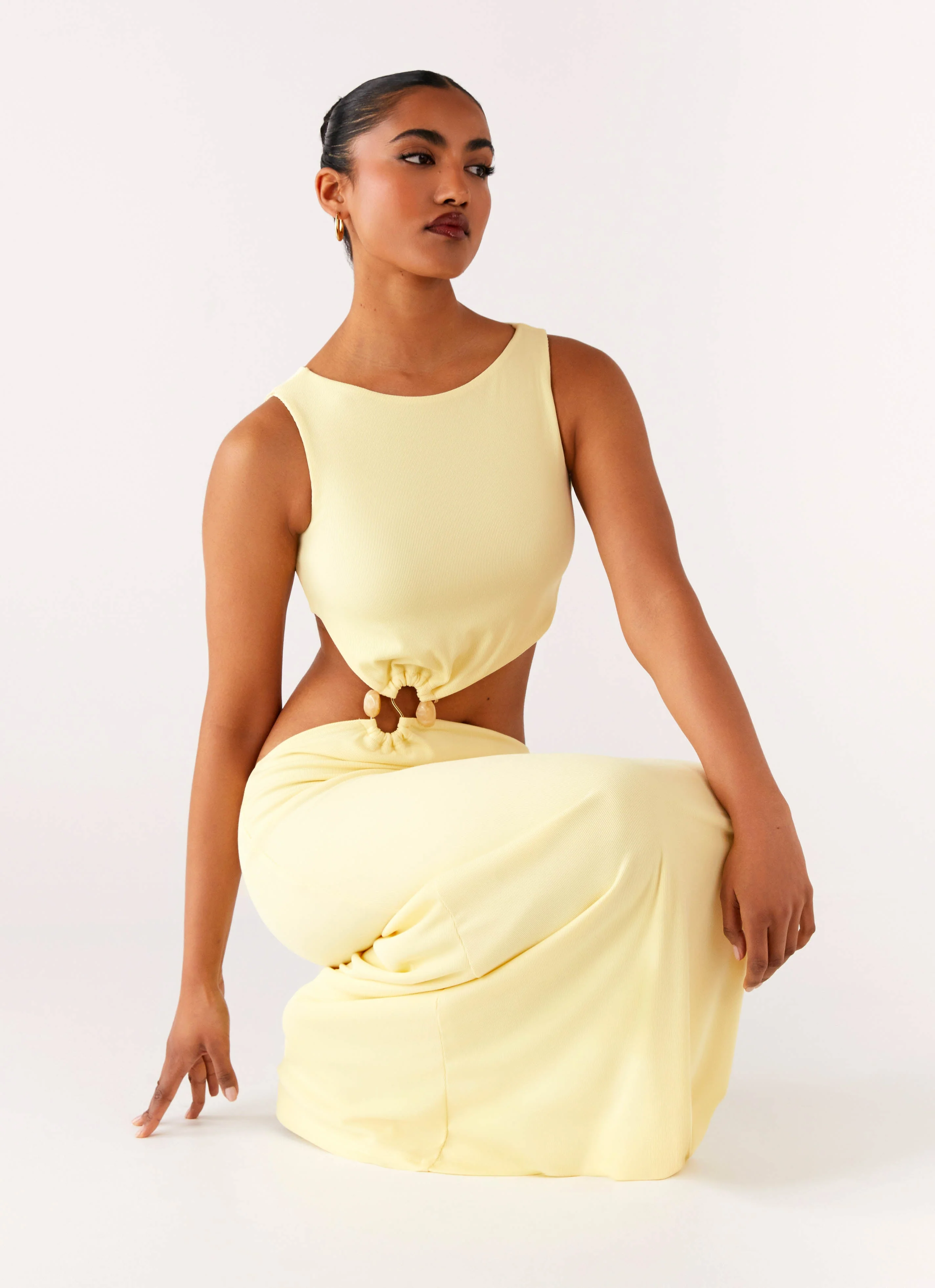 Aruba Hardware Maxi Dress - Yellow - Image 6