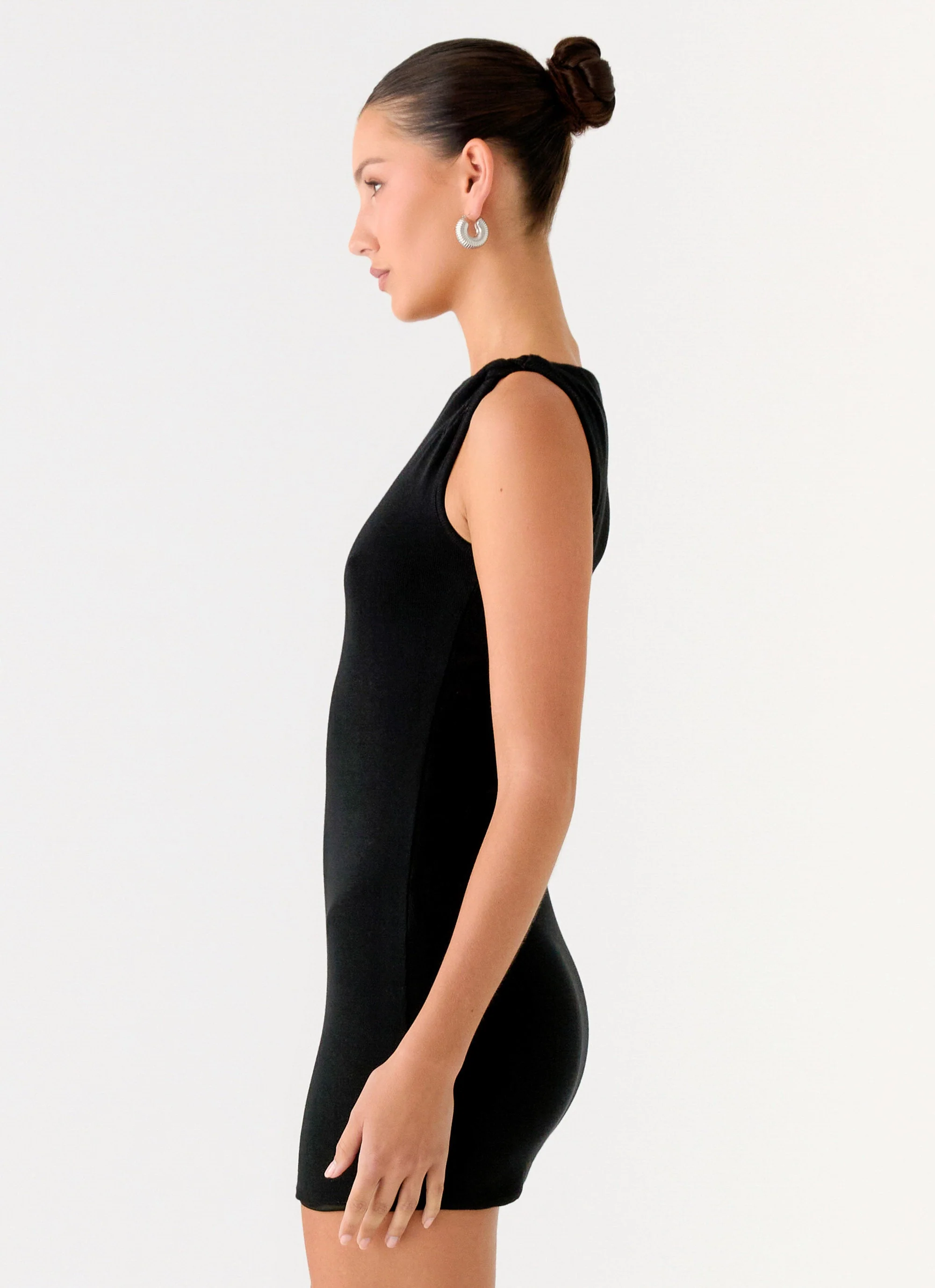 Arviella Mini Dress - Black - Image 3
