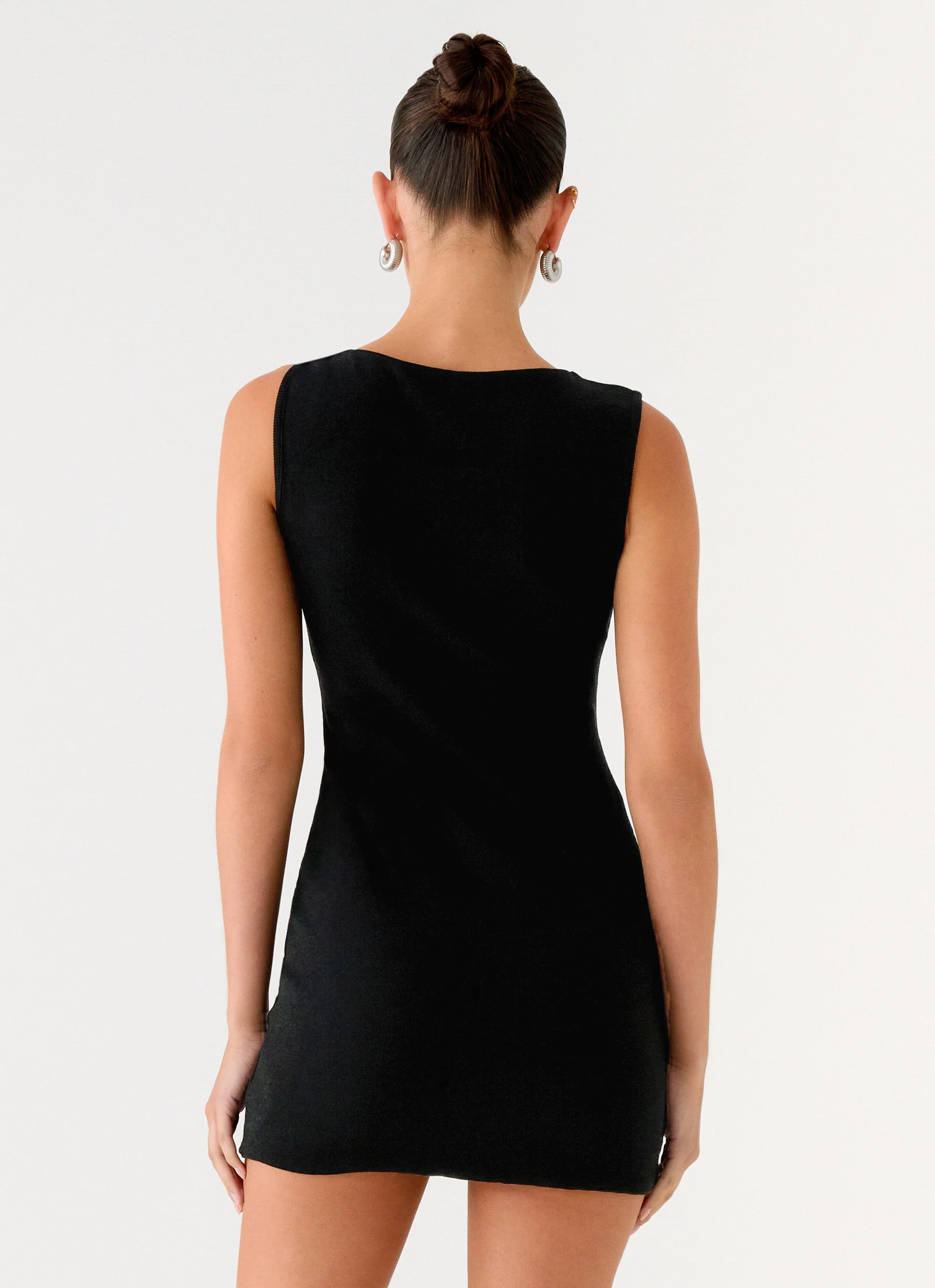 Arviella Mini Dress - Black - Image 4
