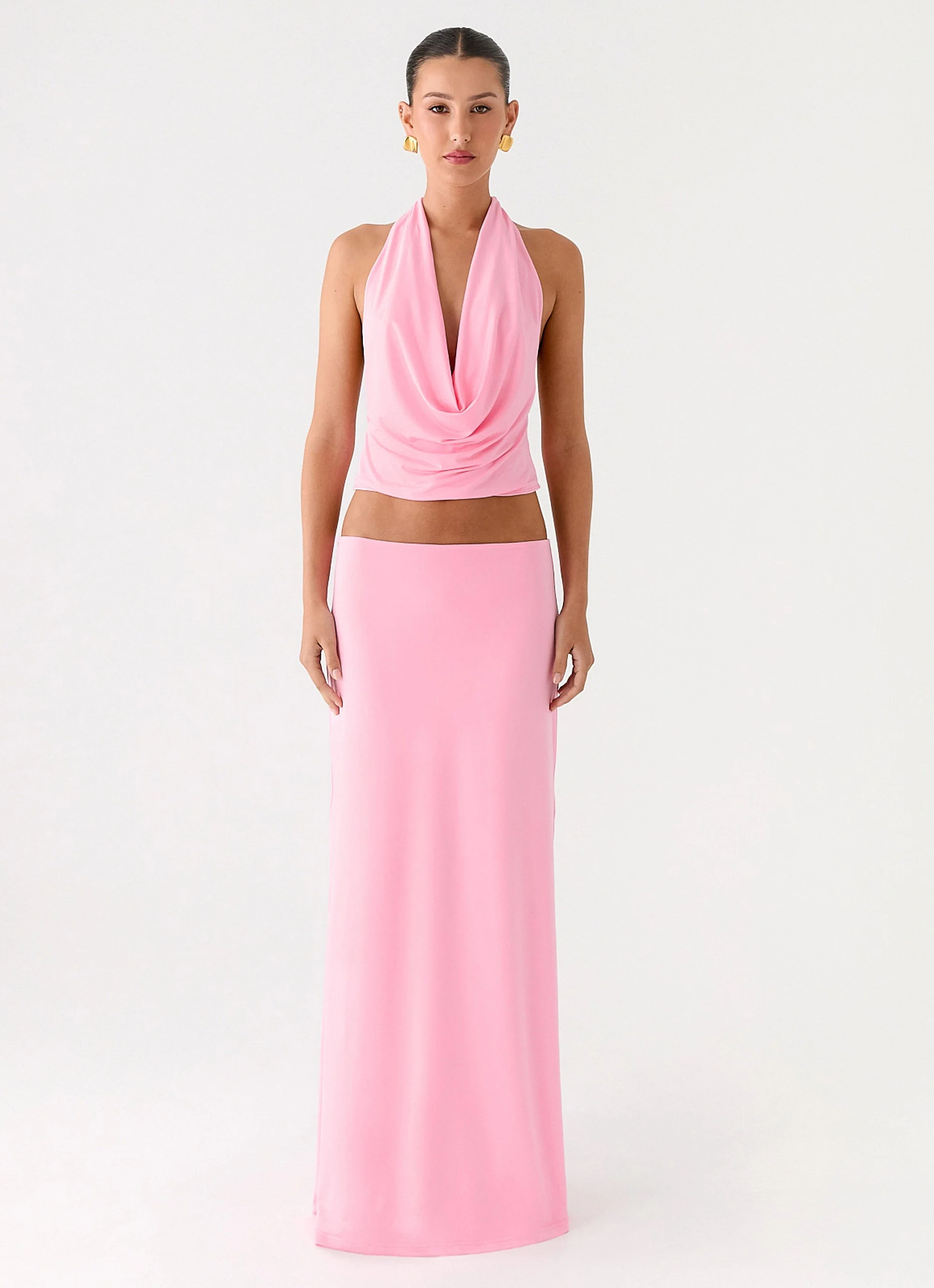 Ashi Maxi Skirt - Pink - Image 2