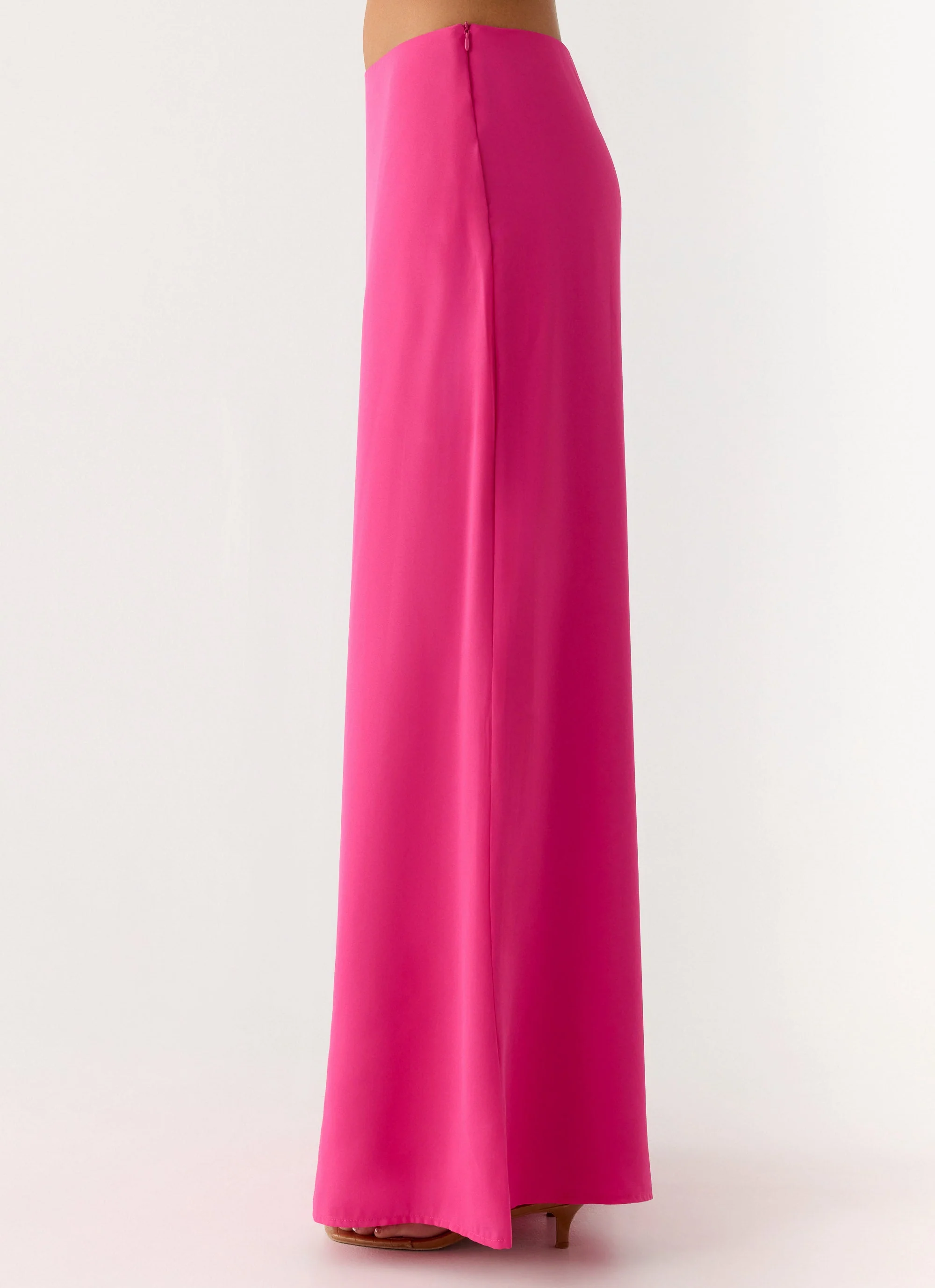 Ashlea Maxi Skirt - Fuchsia - Image 3