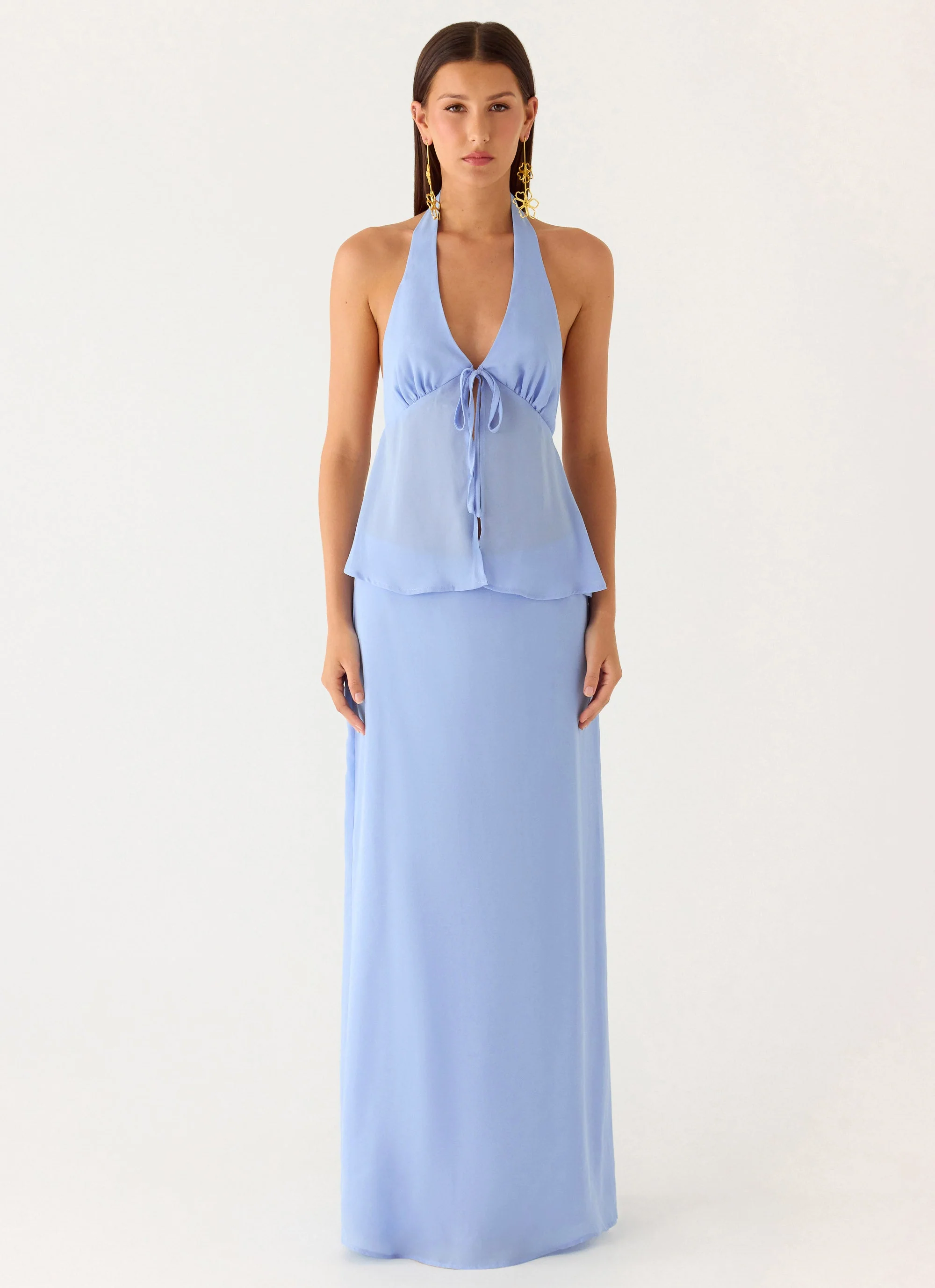 Ashlea Maxi Skirt - Periwinkle - Image 6