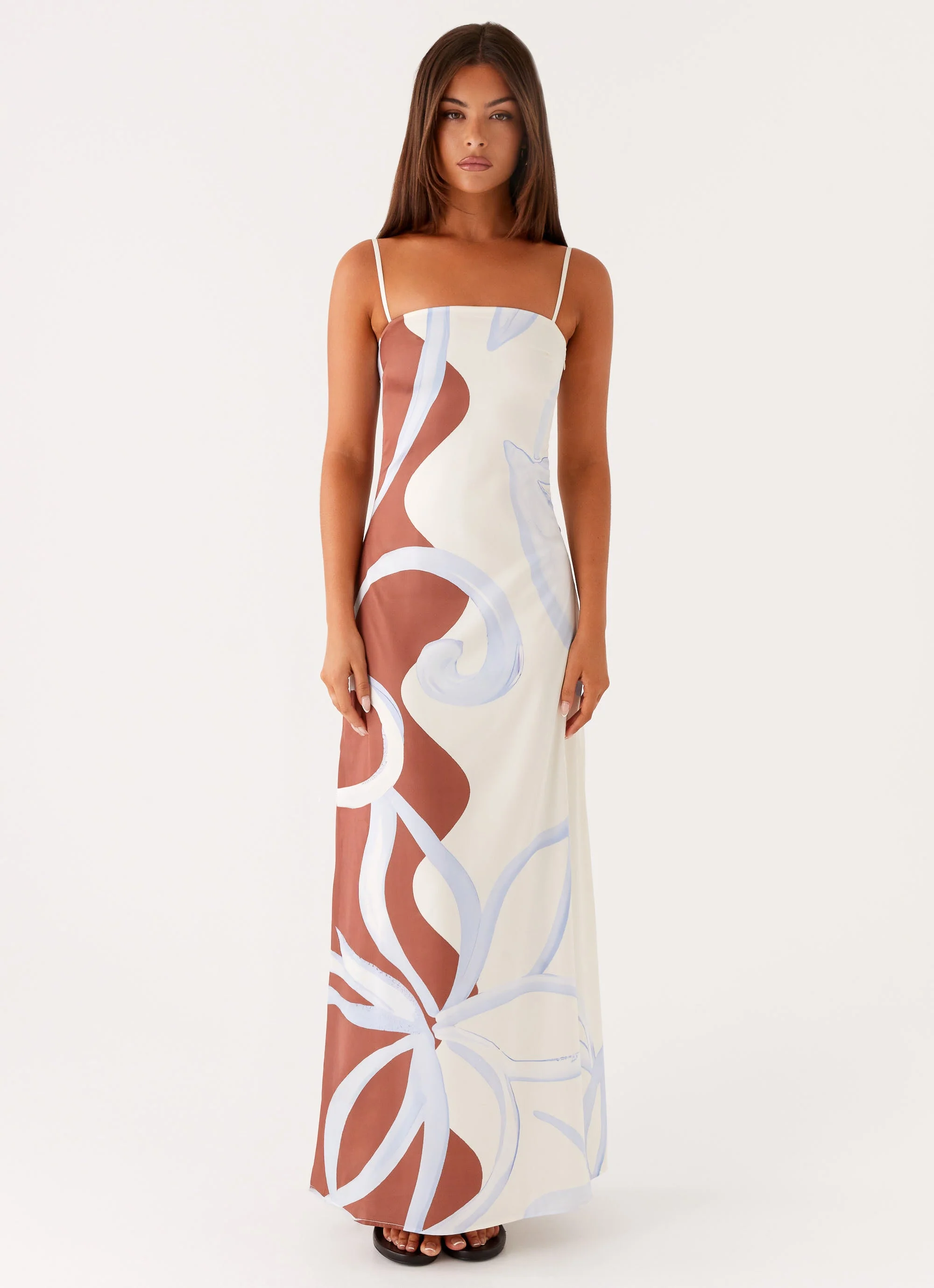 Aster Bloom Maxi Dress - Bloom Wave Print - Image 5