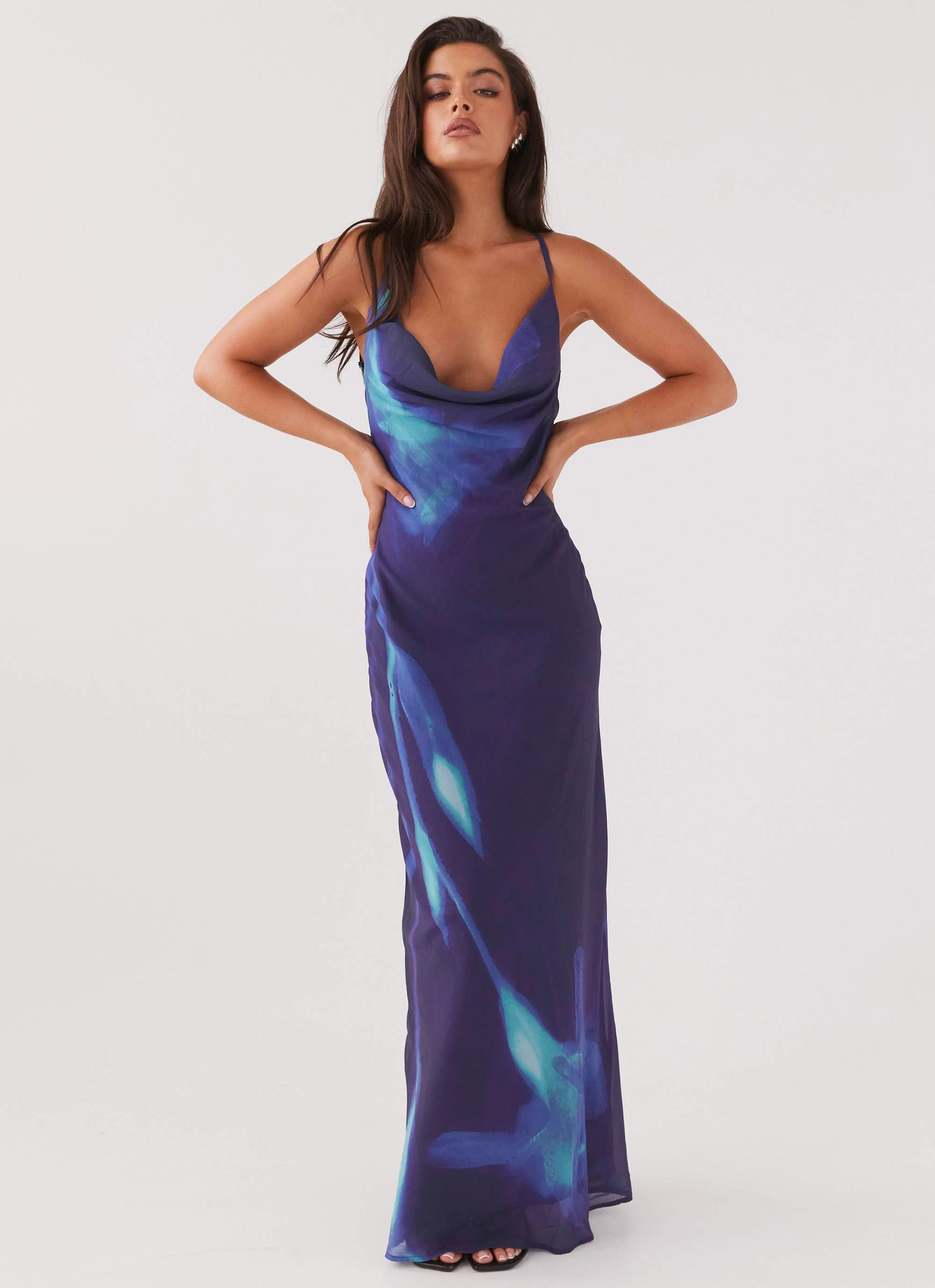 Astra Maxi Dress - Cyber Rose - Image 5