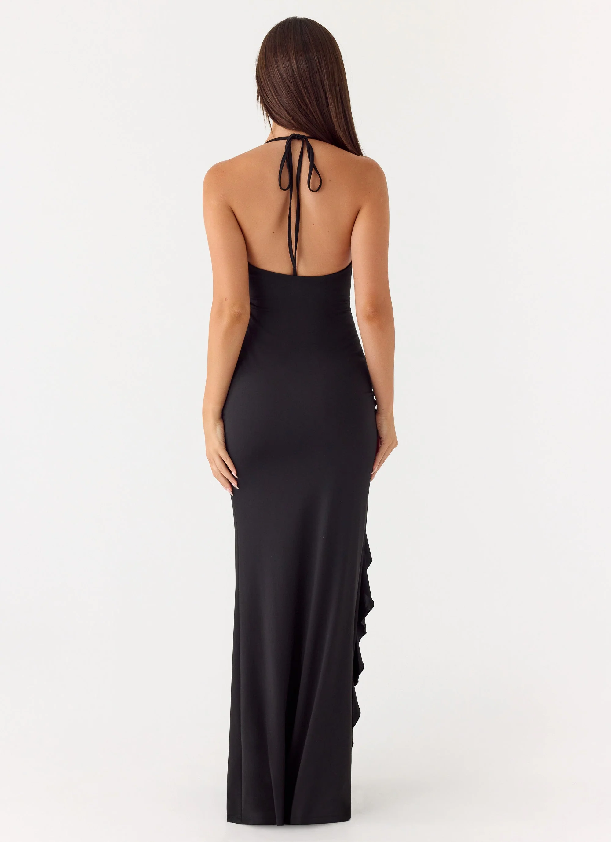 Augusta Maxi Dress - Black - Image 6