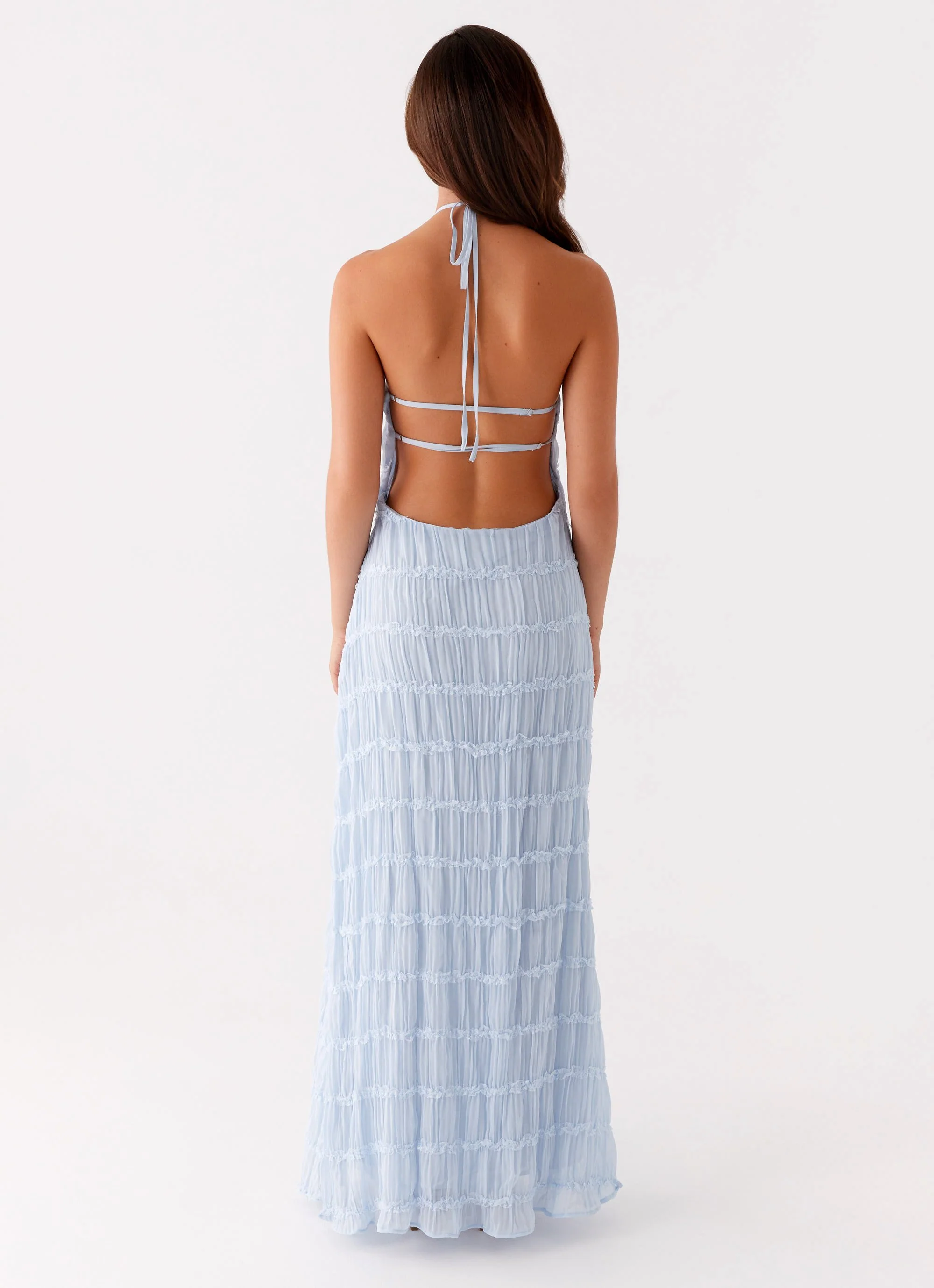Aullie Maxi Dress - Blue - Image 3