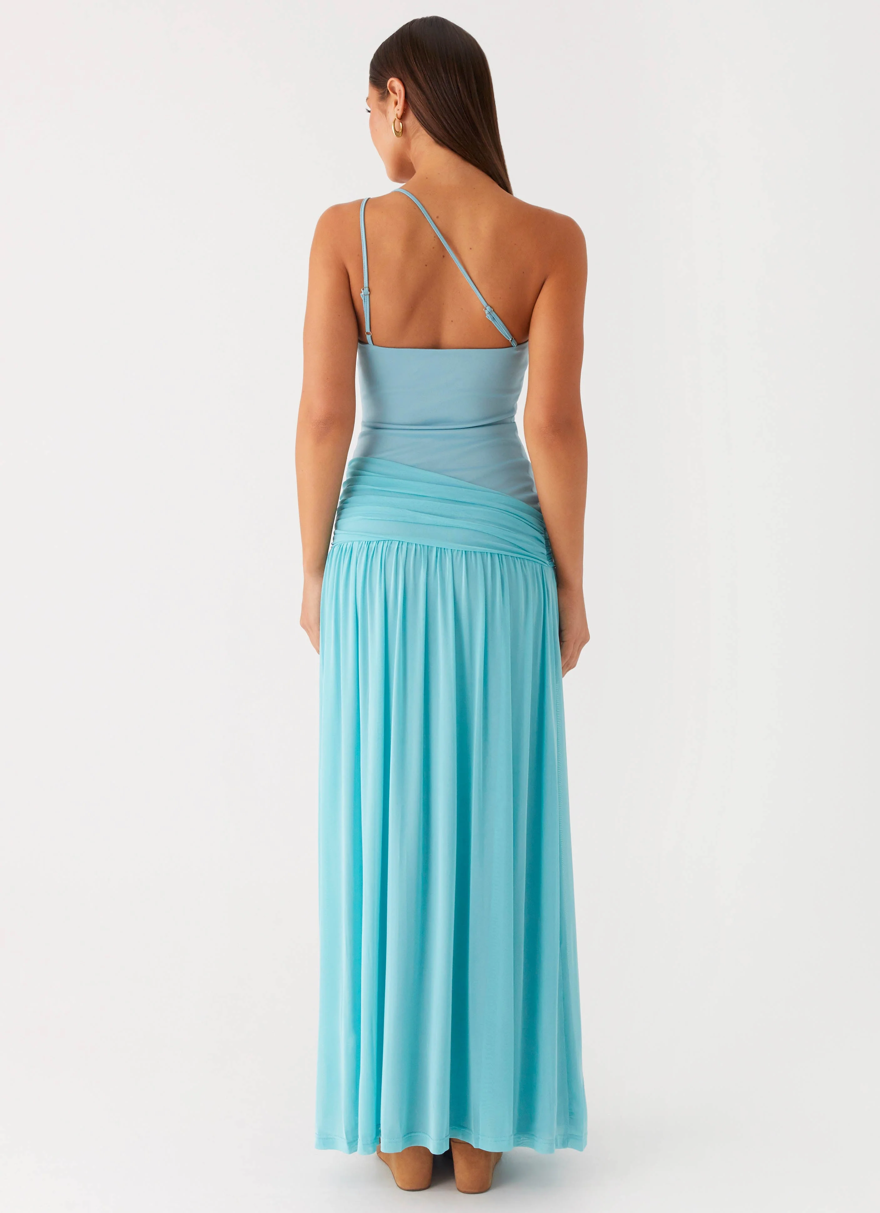 Aurelia Maxi Dress - Aqua - Image 4