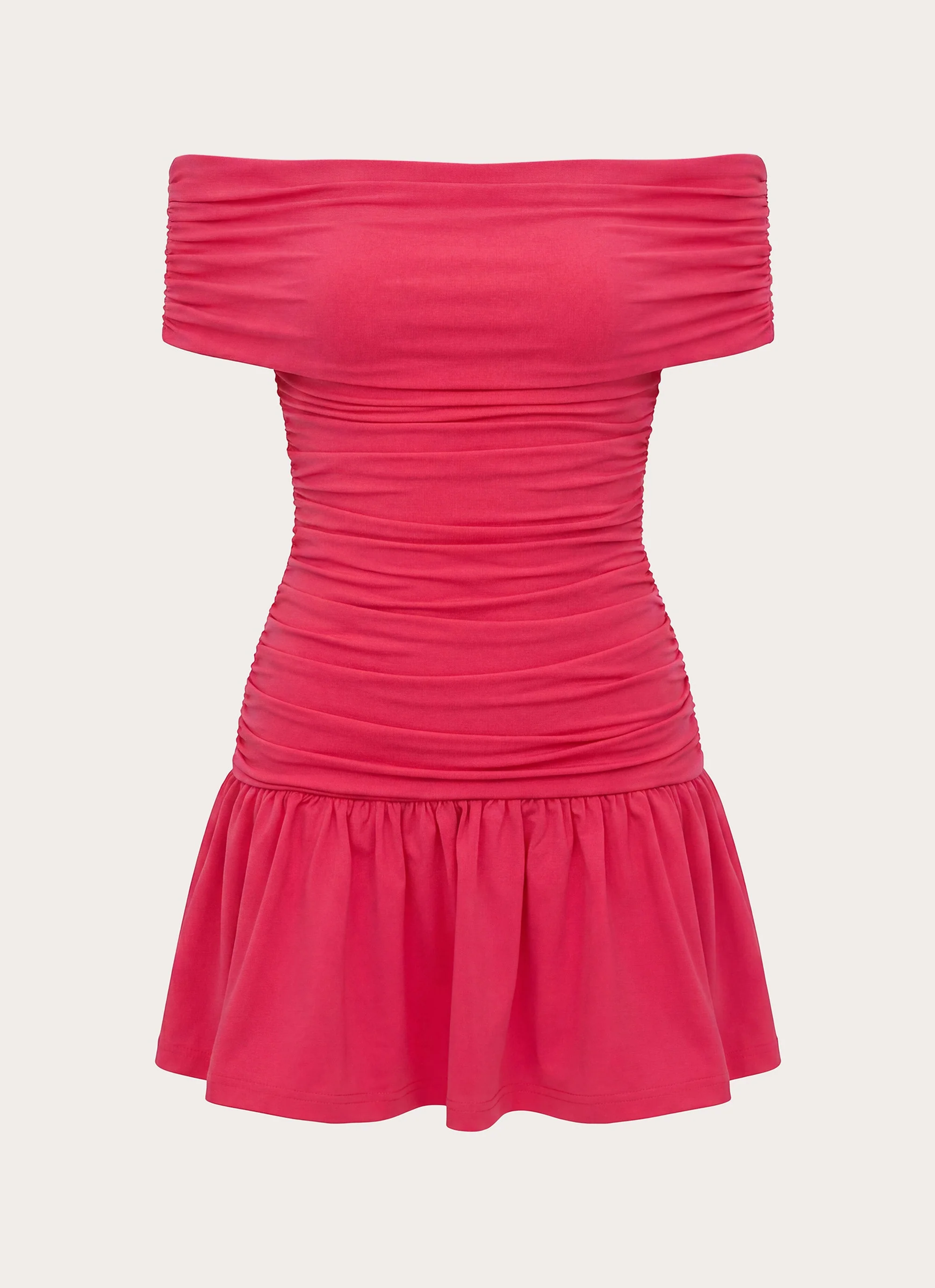 Aurenis Mini Dress - Fuchsia - Image 2