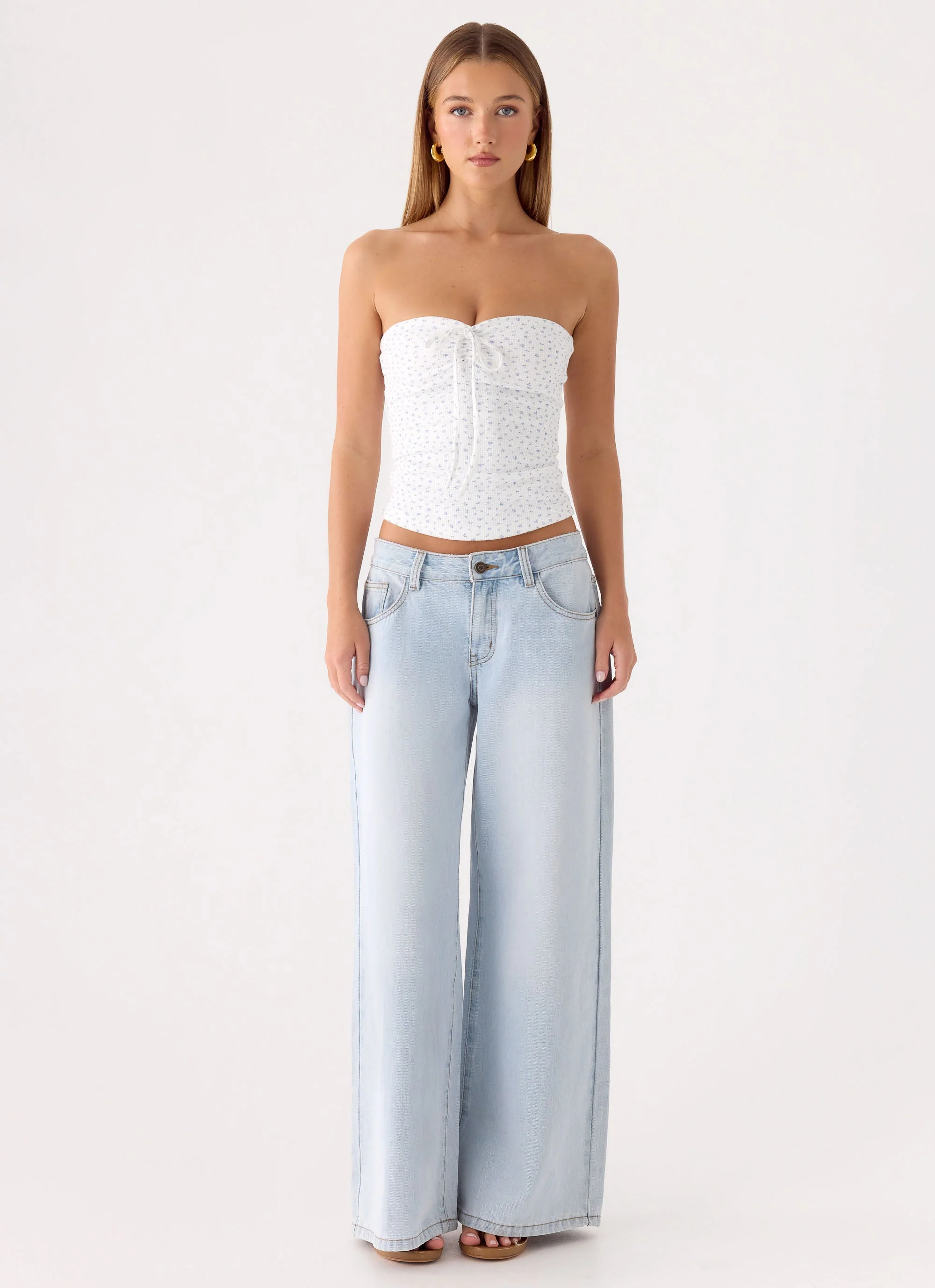 Aurevia Waffle Top - Floral Waffle - Image 5
