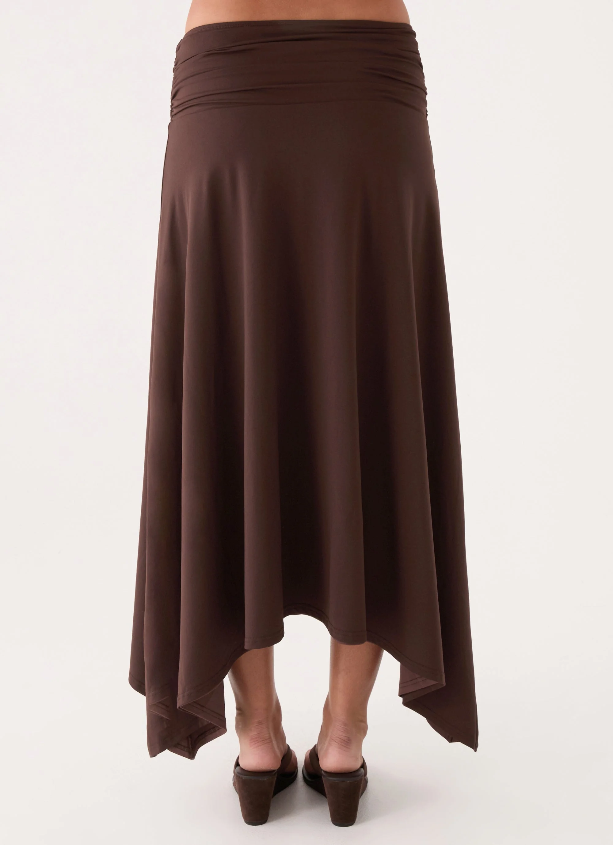 Automatic Midi Skirt - Rose Taupe - Image 8