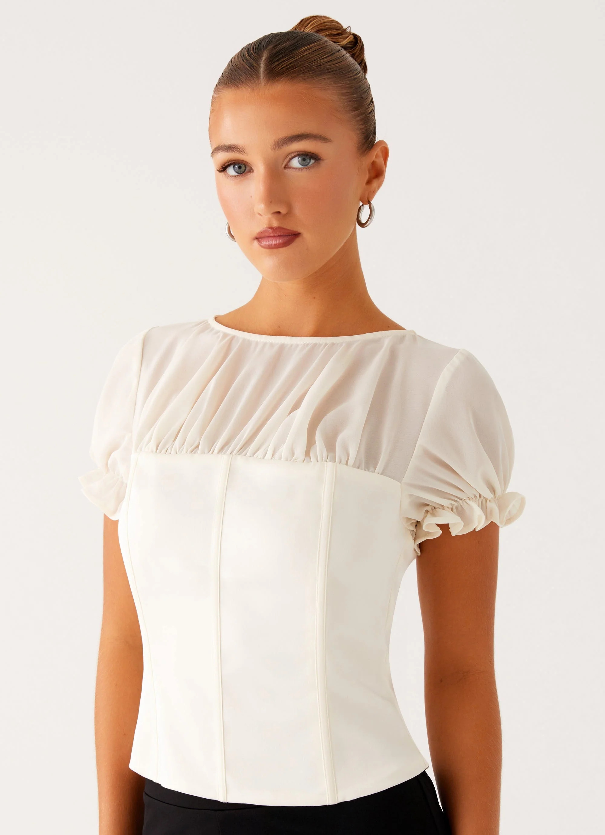 Avalee Top - Ivory - Image 6