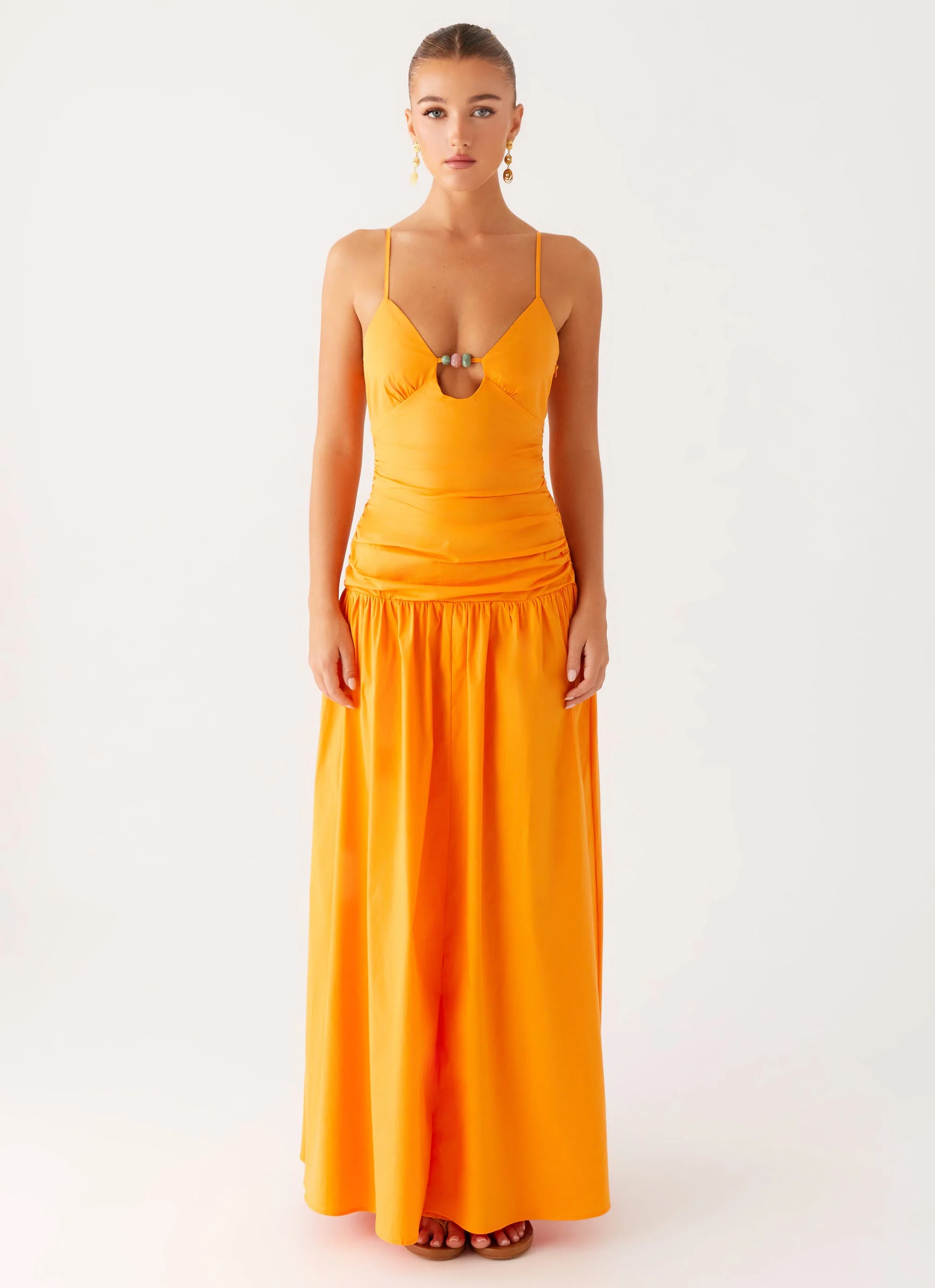Avani Maxi Dress - Orange - Image 4