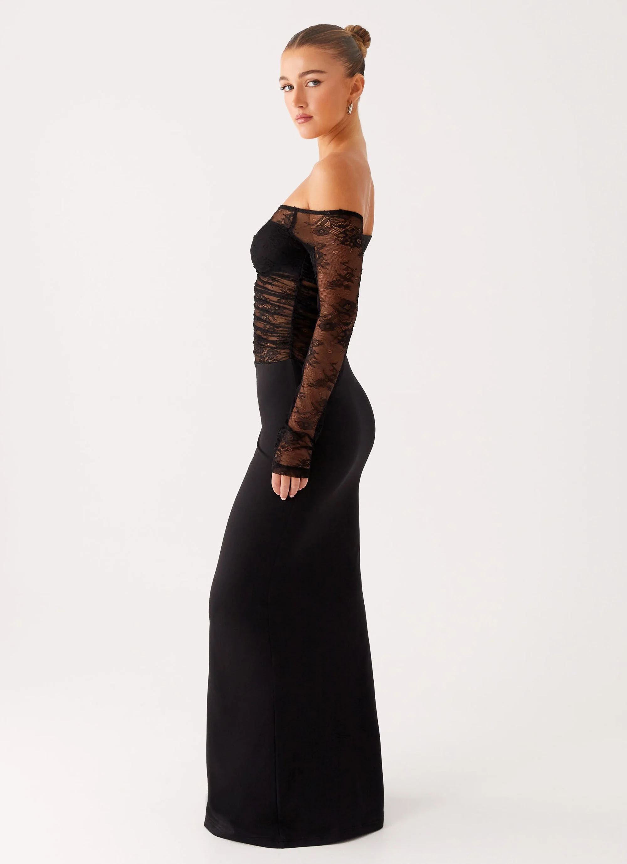 Avi Maxi Dress - Black - Image 2