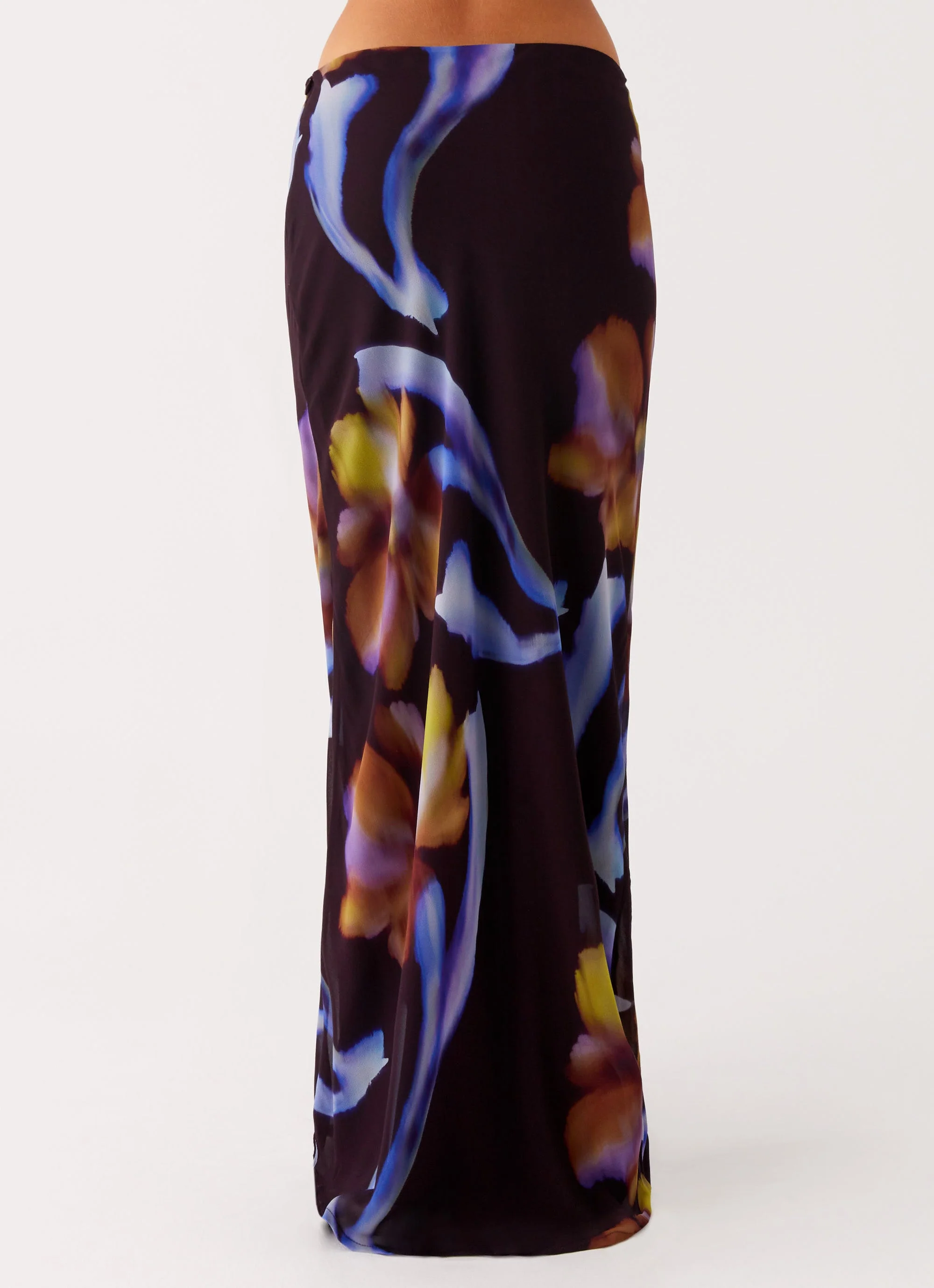 Barbados Maxi Skirt - Dark Floral - Image 7