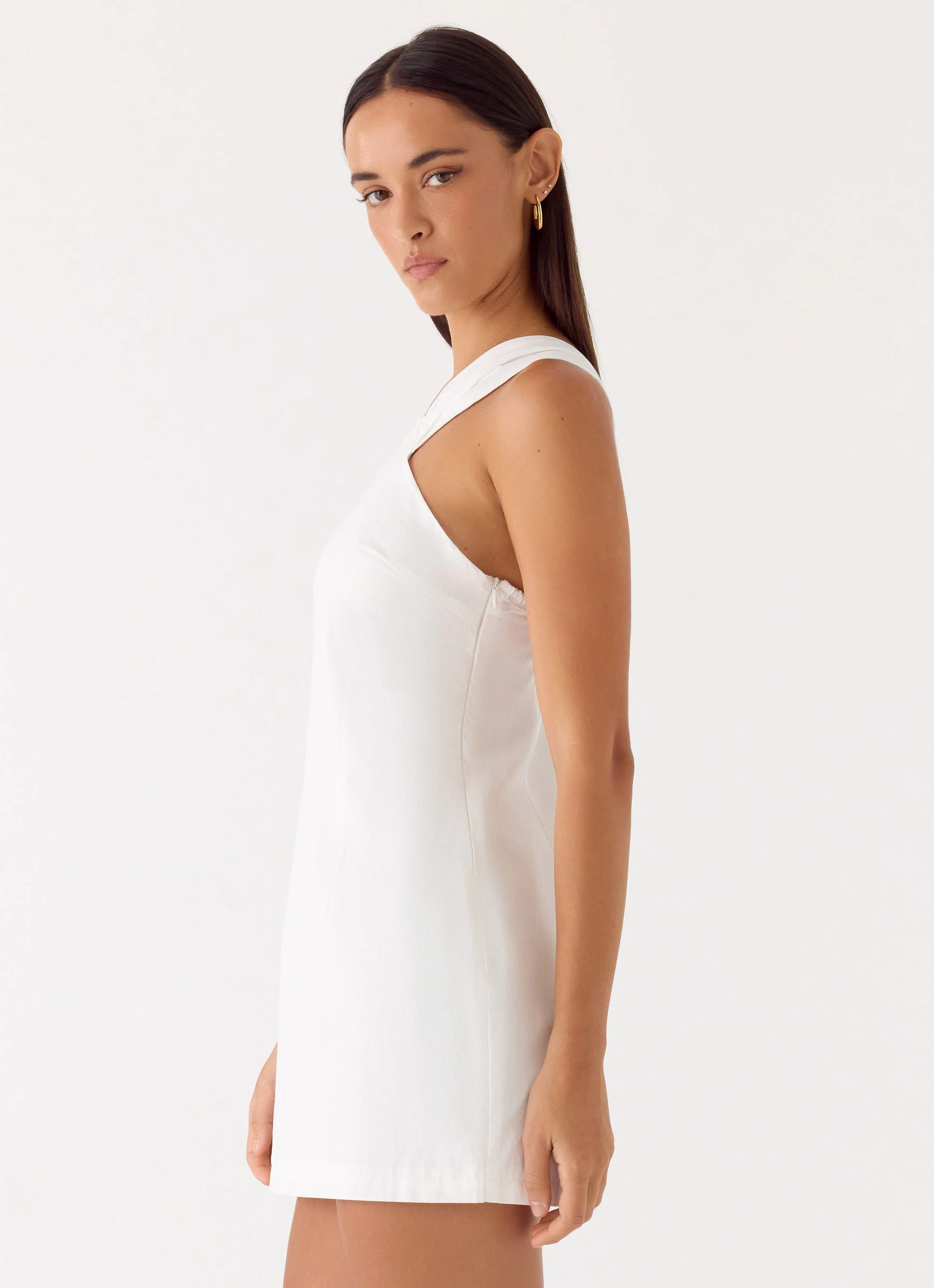 Be My Baby Mini Dress - White - Image 3